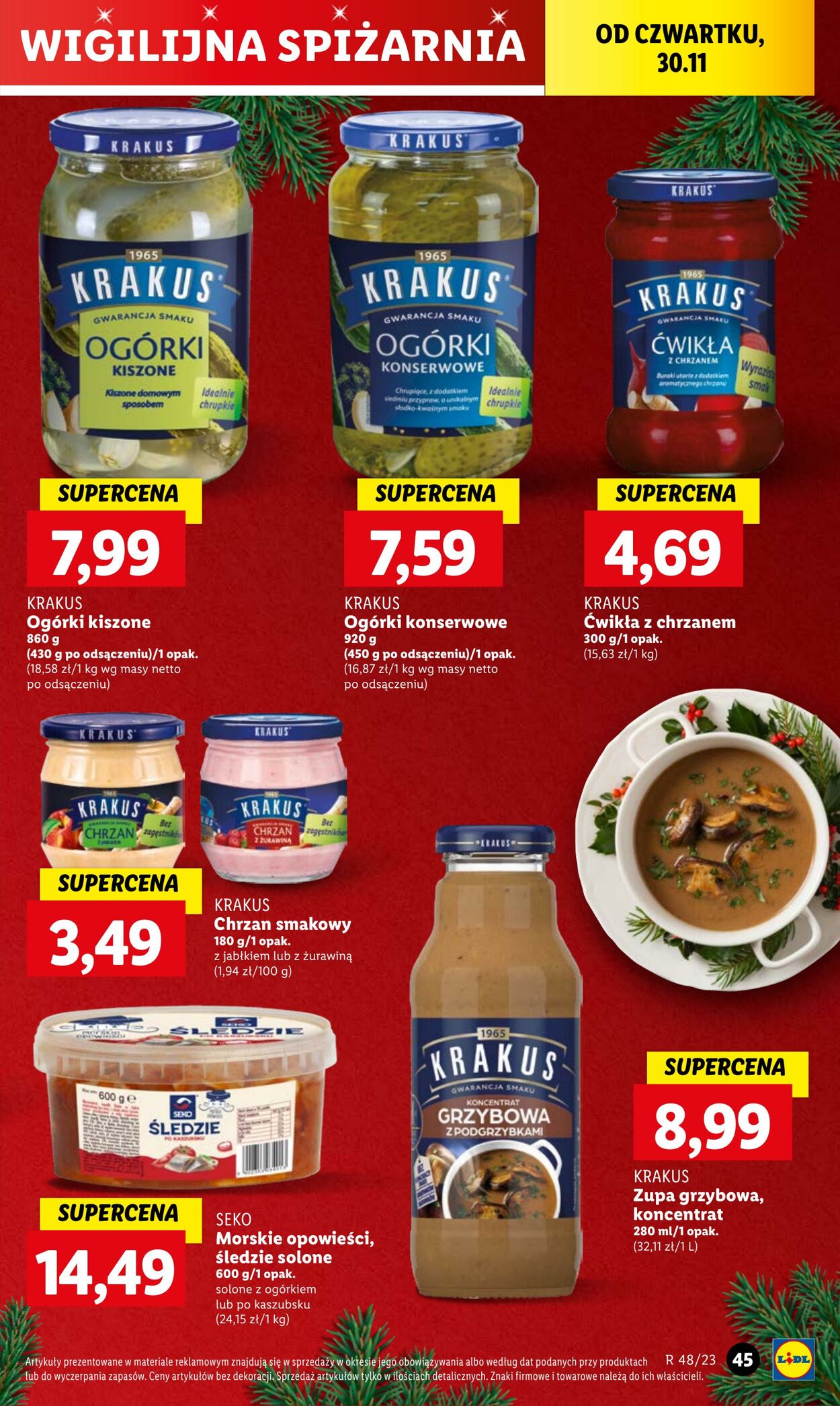 Gazetka Lidl 30.11.2023 - 02.12.2023