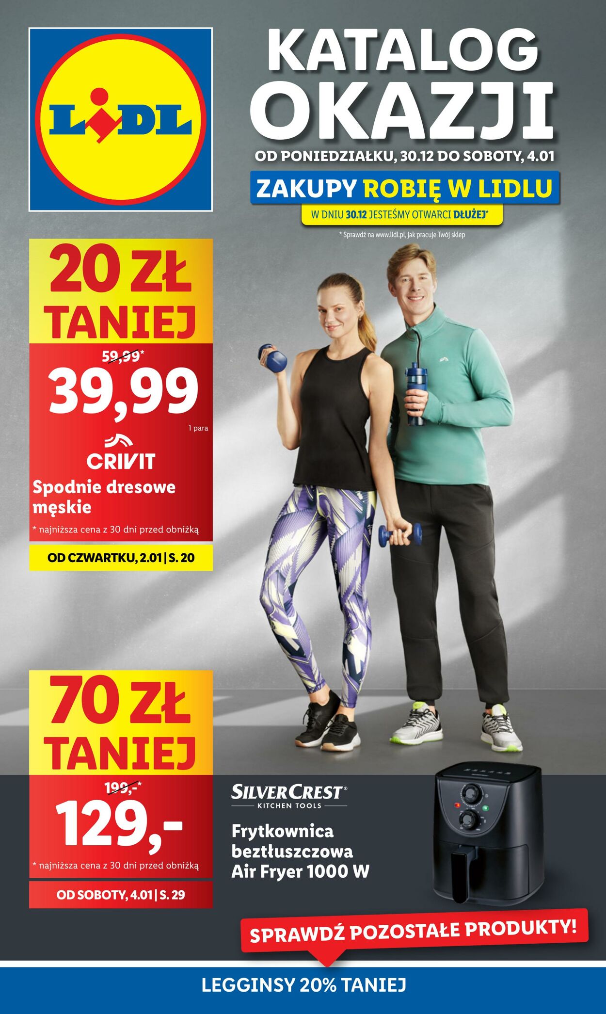 Gazetka Lidl - OFERTA WAŻNA OD 30.12 30 gru, 2024 - 4 sty, 2025