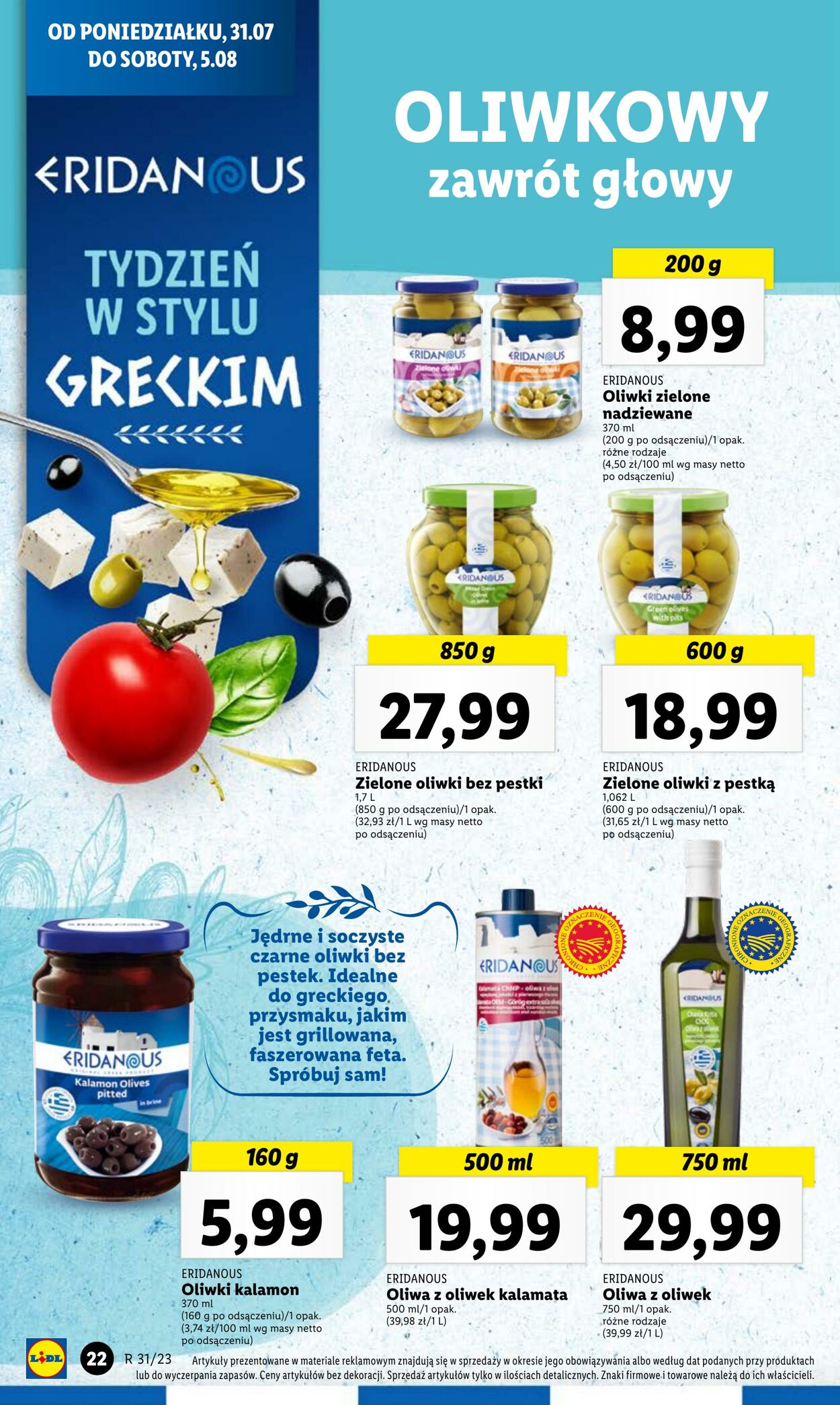 Gazetka Lidl 31.07.2023 - 05.08.2023