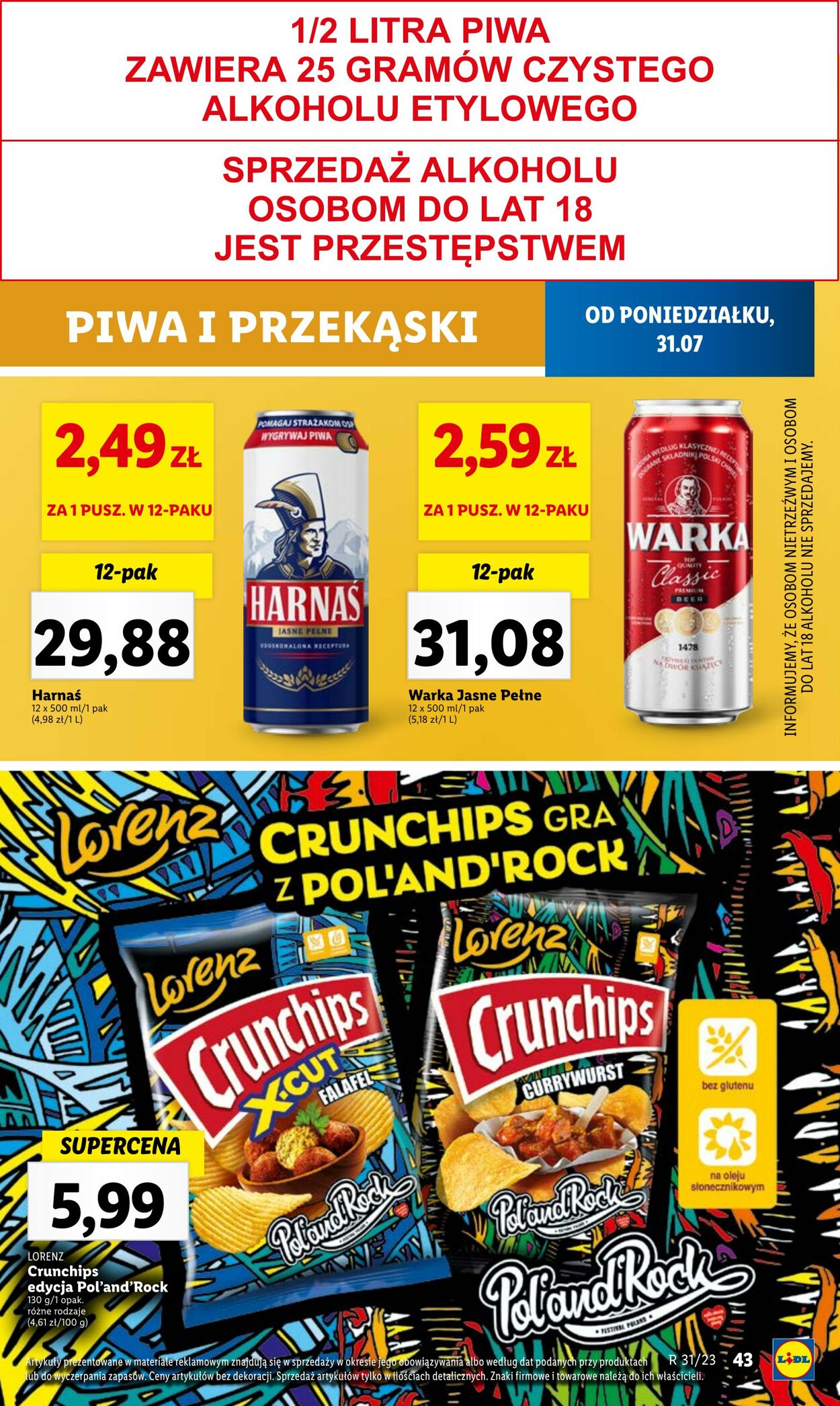 Gazetka Lidl 31.07.2023 - 05.08.2023