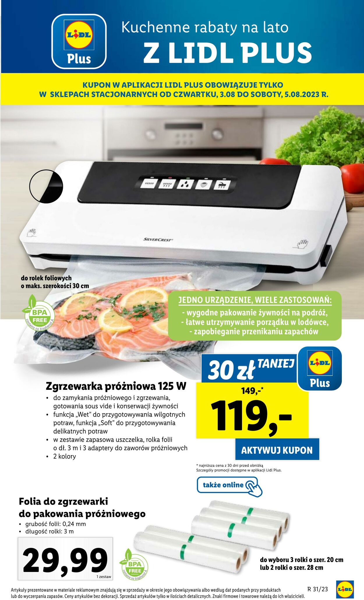 Gazetka Lidl 31.07.2023 - 05.08.2023