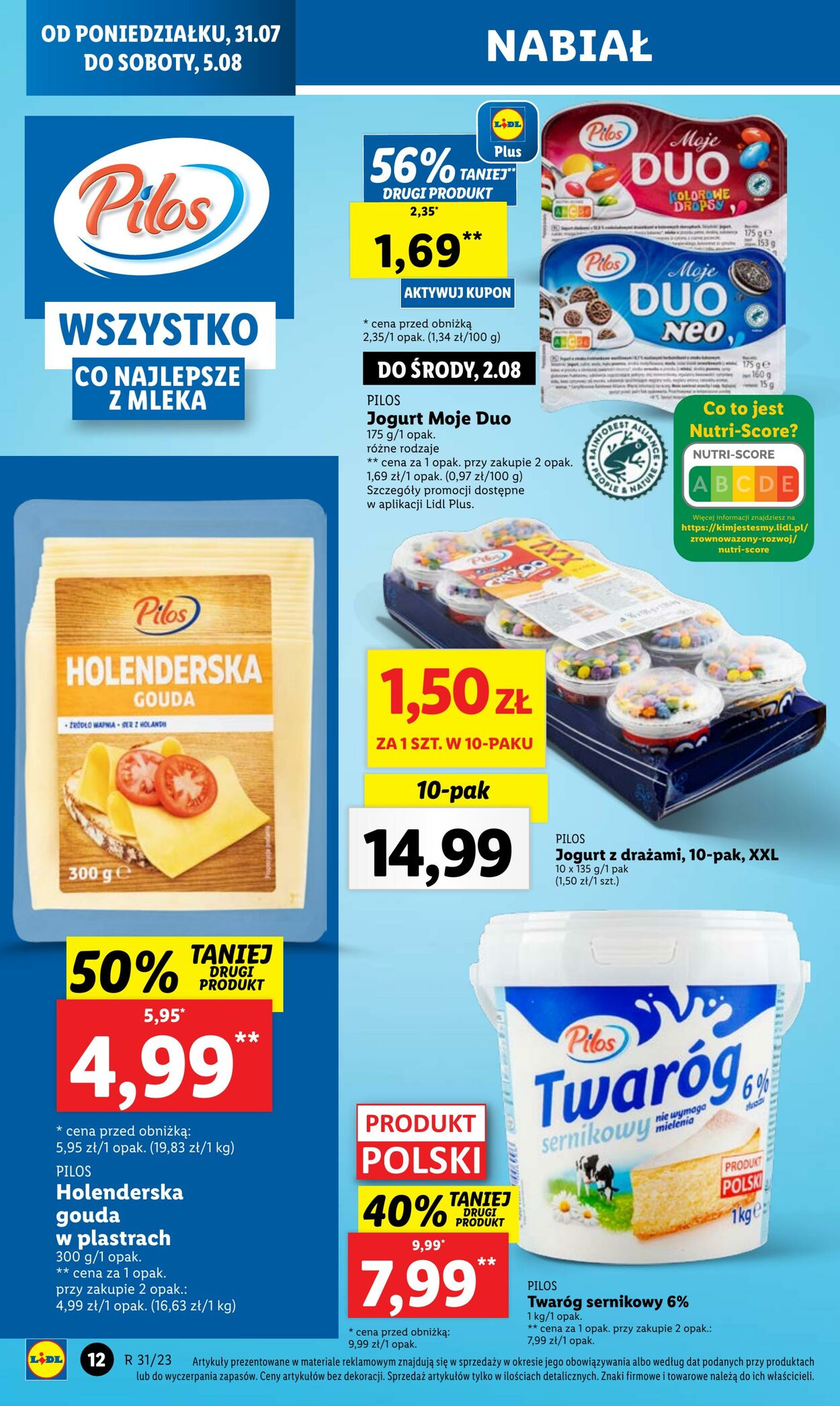 Gazetka Lidl 31.07.2023 - 05.08.2023