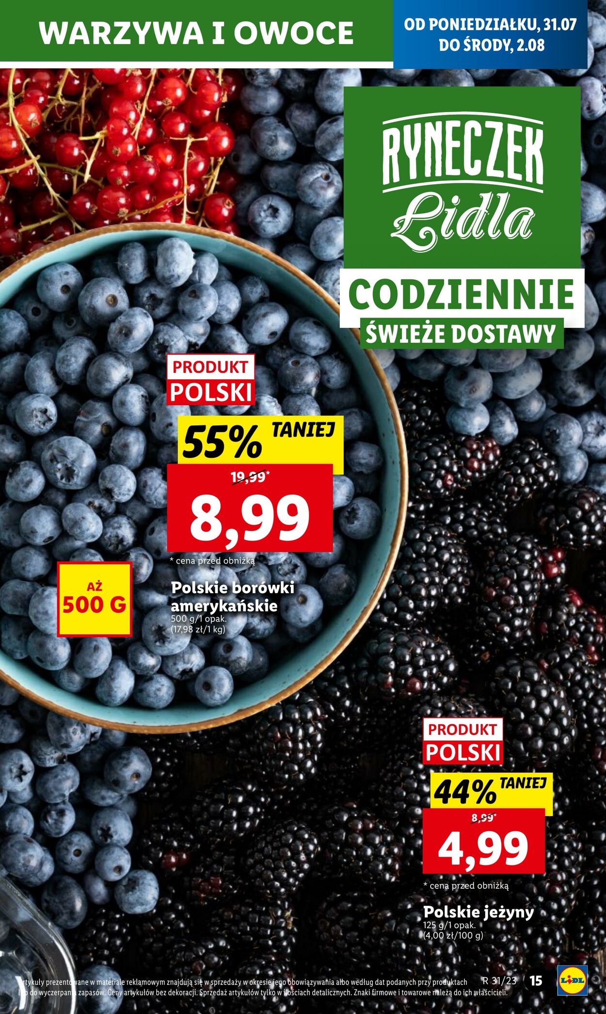 Gazetka Lidl 31.07.2023 - 05.08.2023