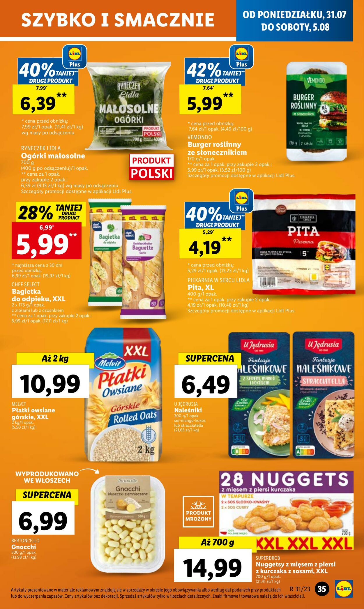 Gazetka Lidl 31.07.2023 - 05.08.2023