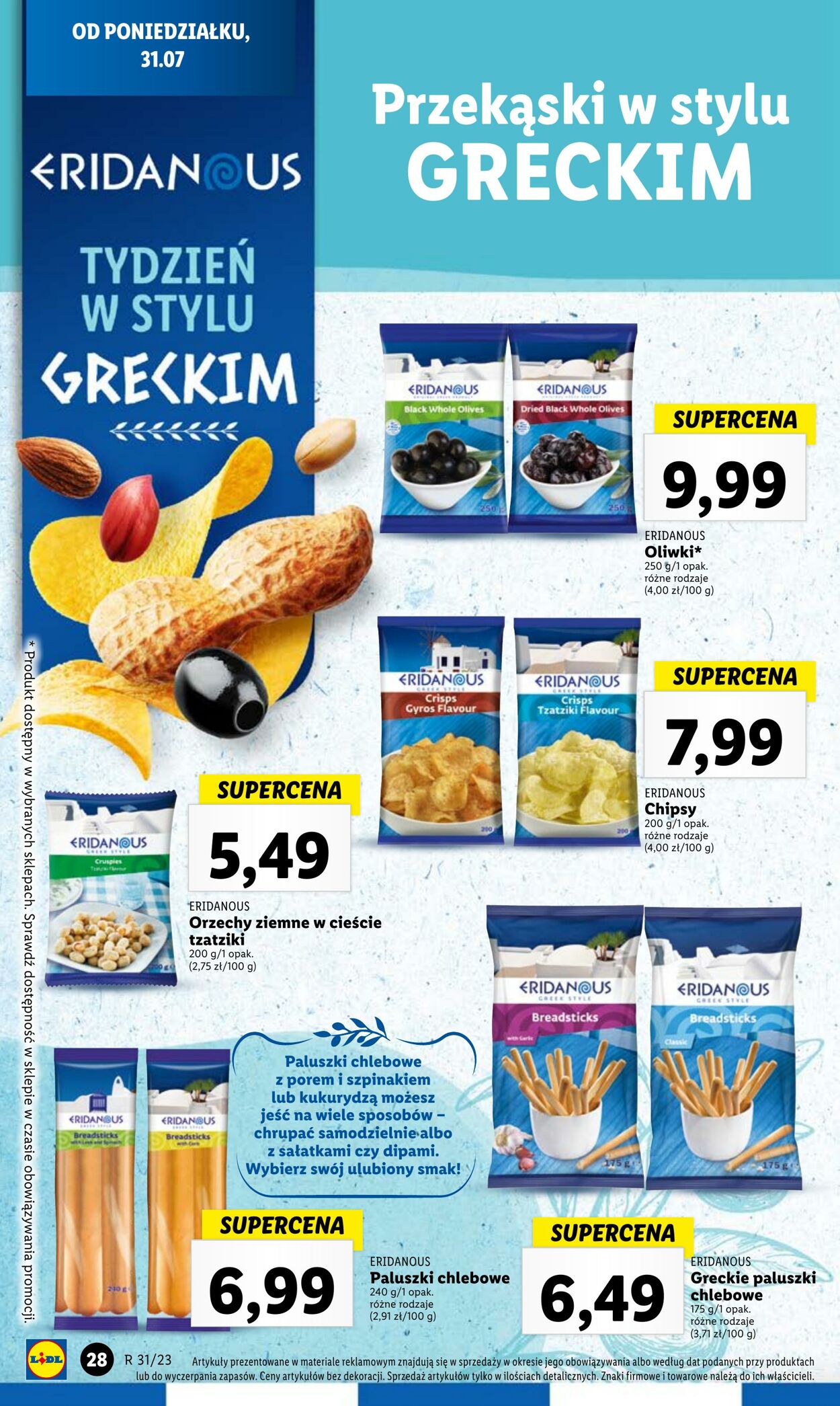 Gazetka Lidl 31.07.2023 - 05.08.2023