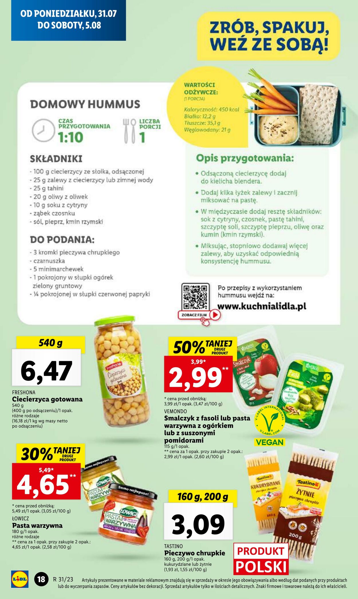 Gazetka Lidl 31.07.2023 - 05.08.2023