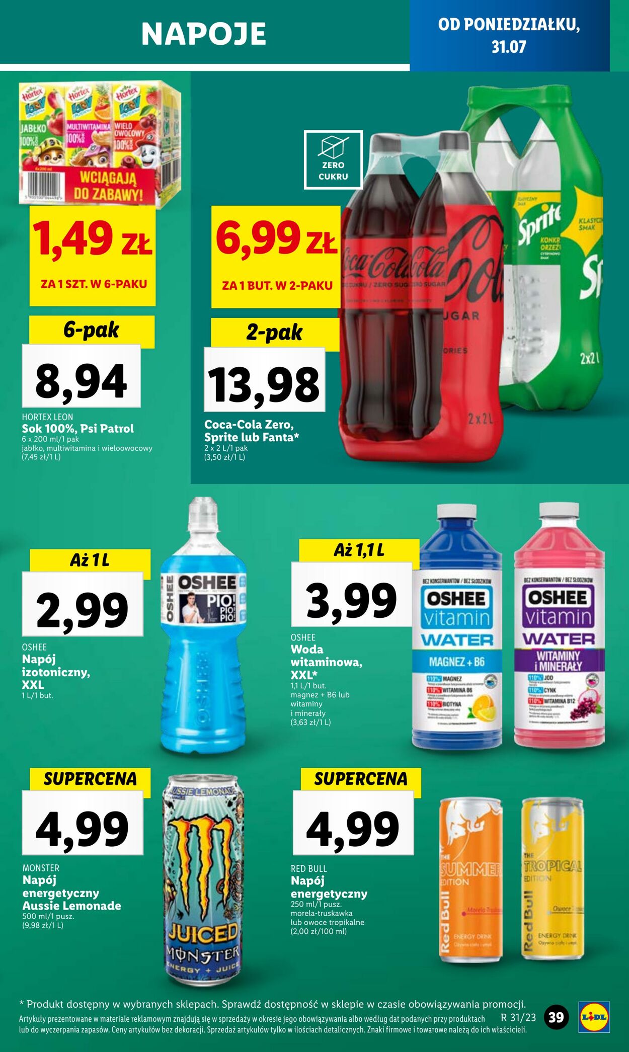 Gazetka Lidl 31.07.2023 - 05.08.2023