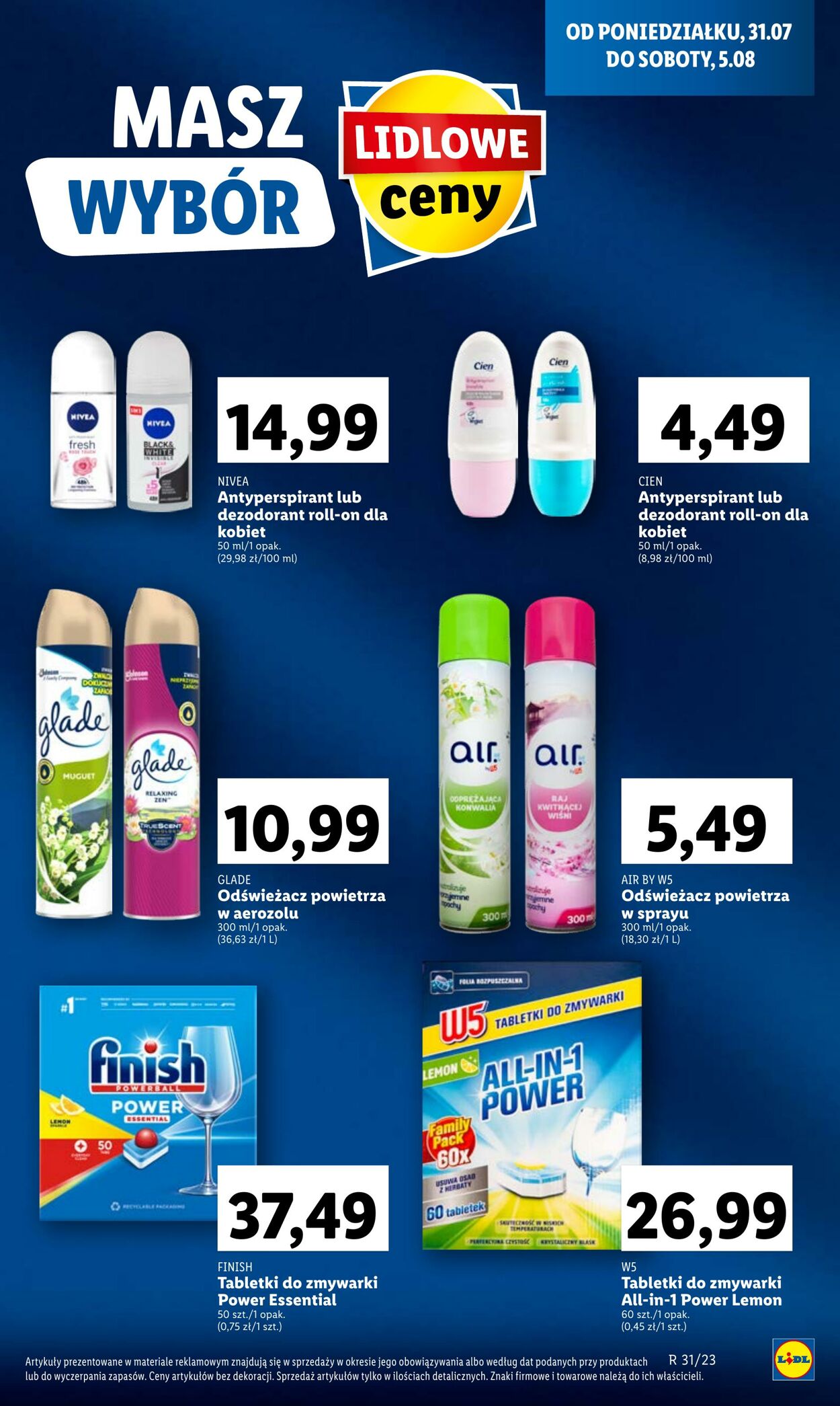 Gazetka Lidl 31.07.2023 - 05.08.2023