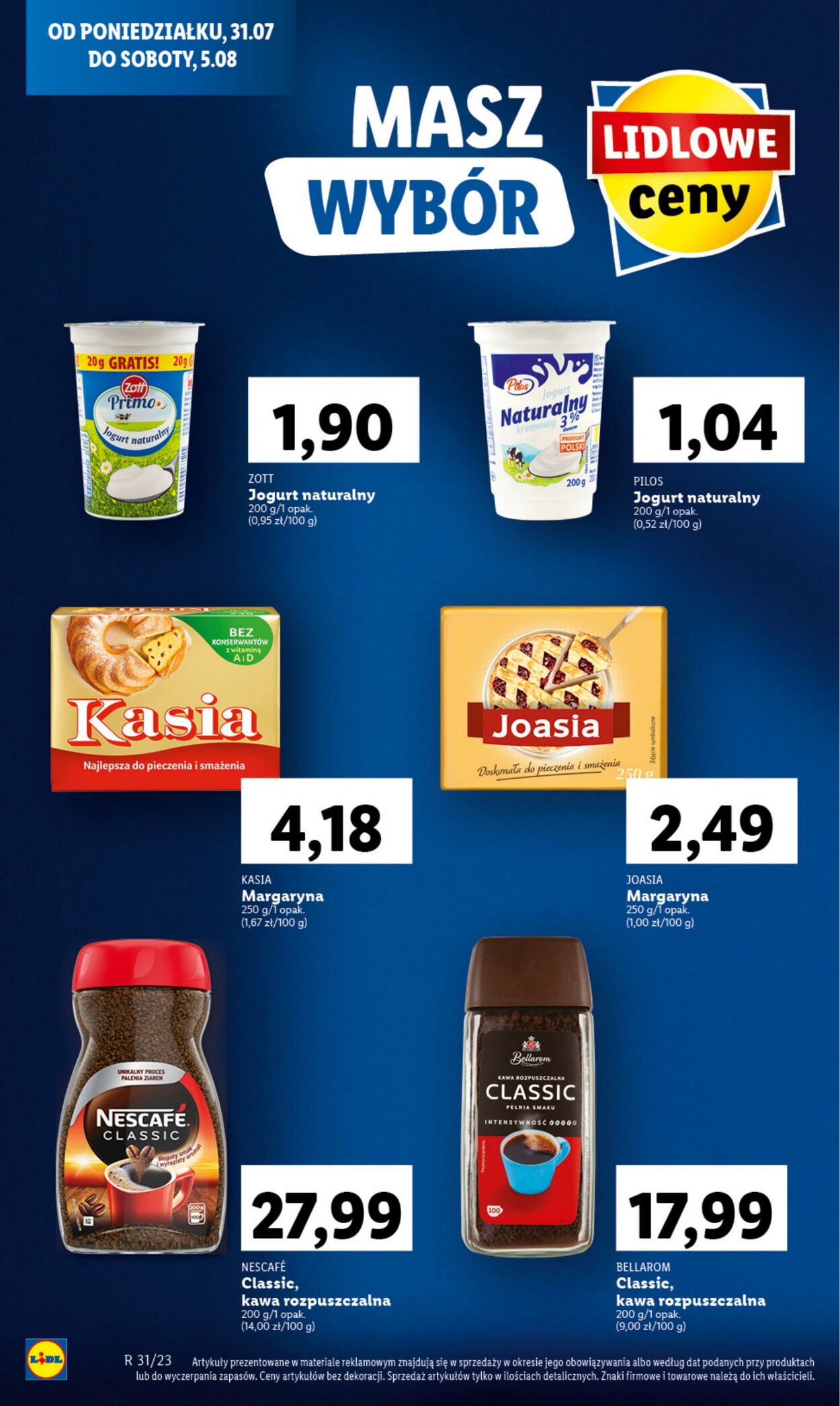 Gazetka Lidl 31.07.2023 - 05.08.2023