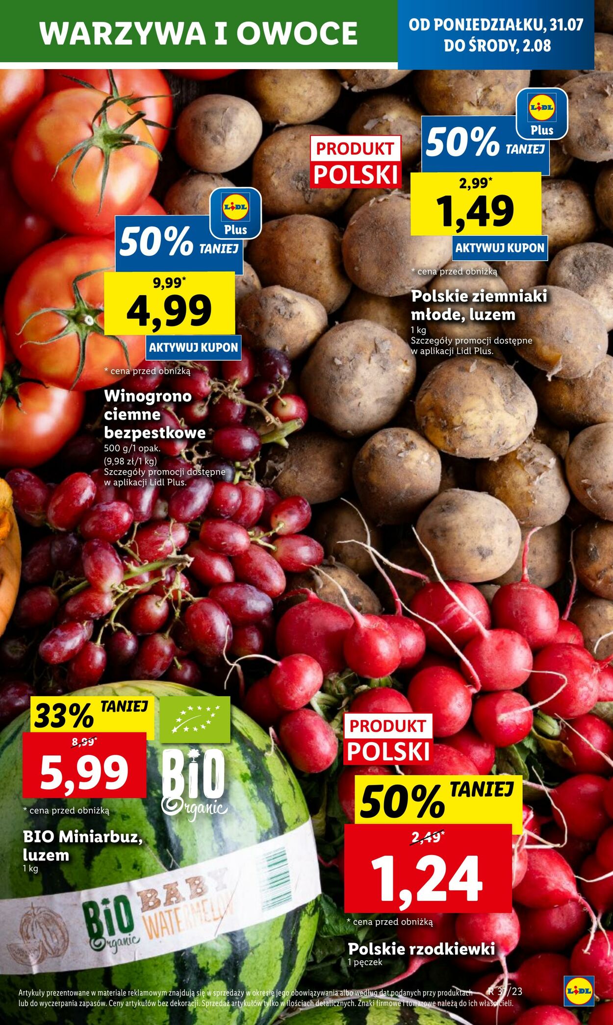 Gazetka Lidl 31.07.2023 - 05.08.2023