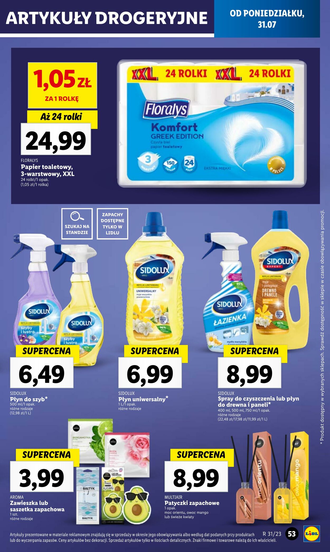 Gazetka Lidl 31.07.2023 - 05.08.2023