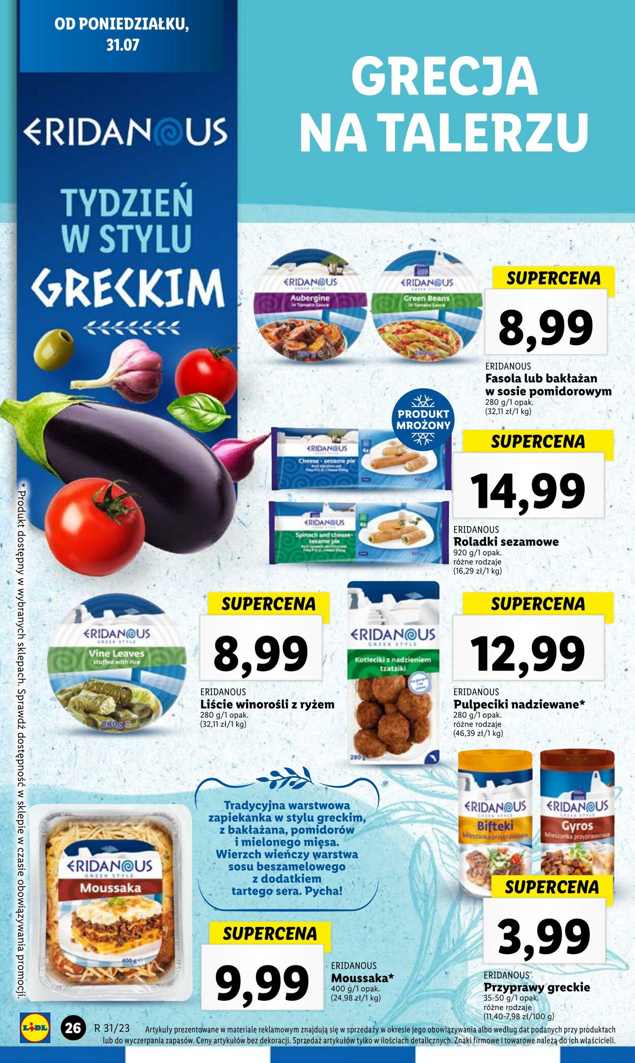 Gazetka Lidl 31.07.2023 - 05.08.2023