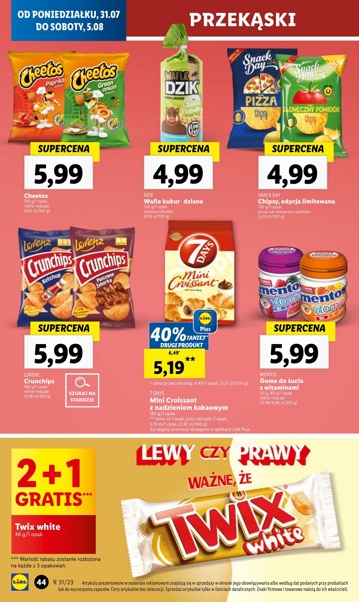 Gazetka Lidl 31.07.2023 - 05.08.2023