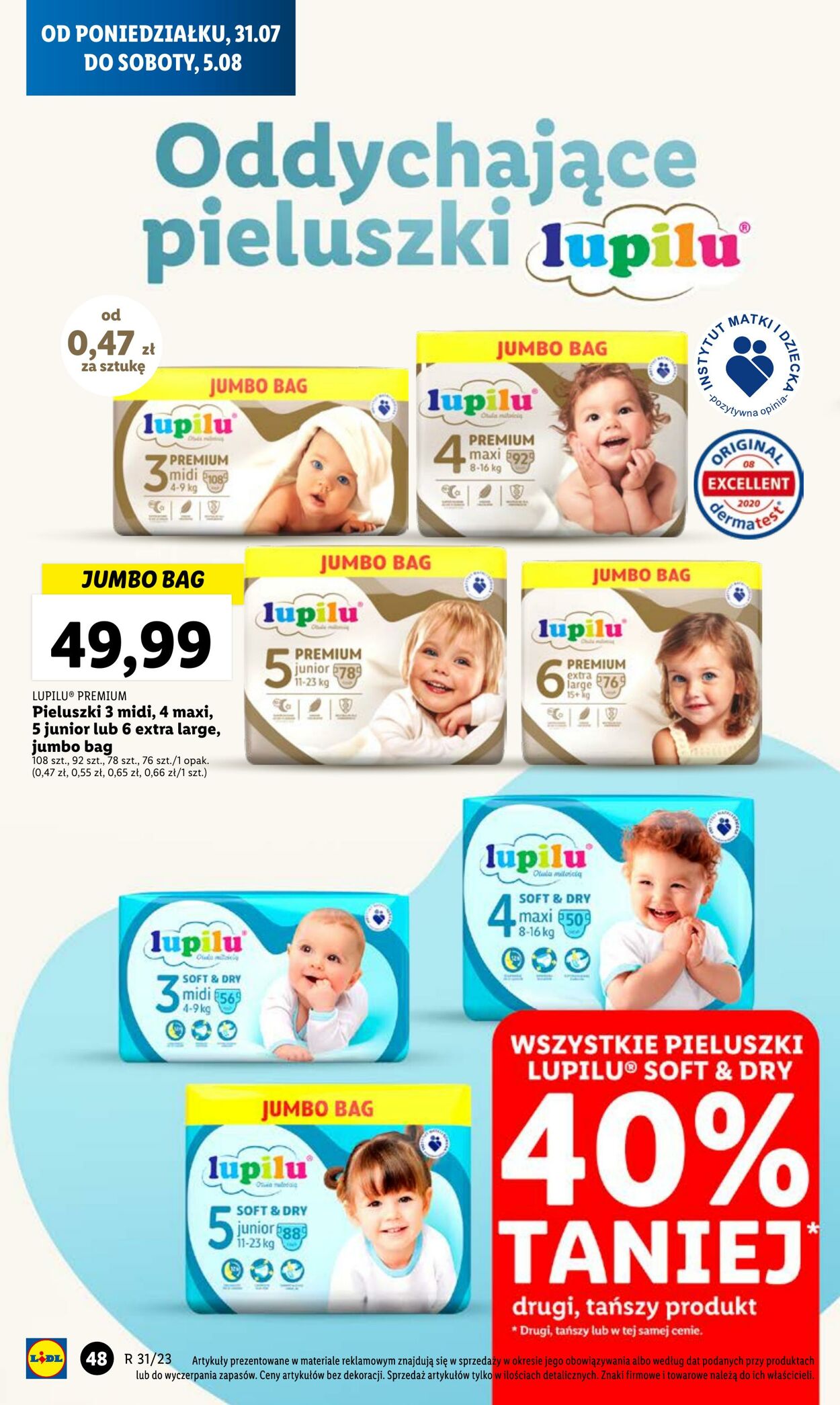 Gazetka Lidl 31.07.2023 - 05.08.2023