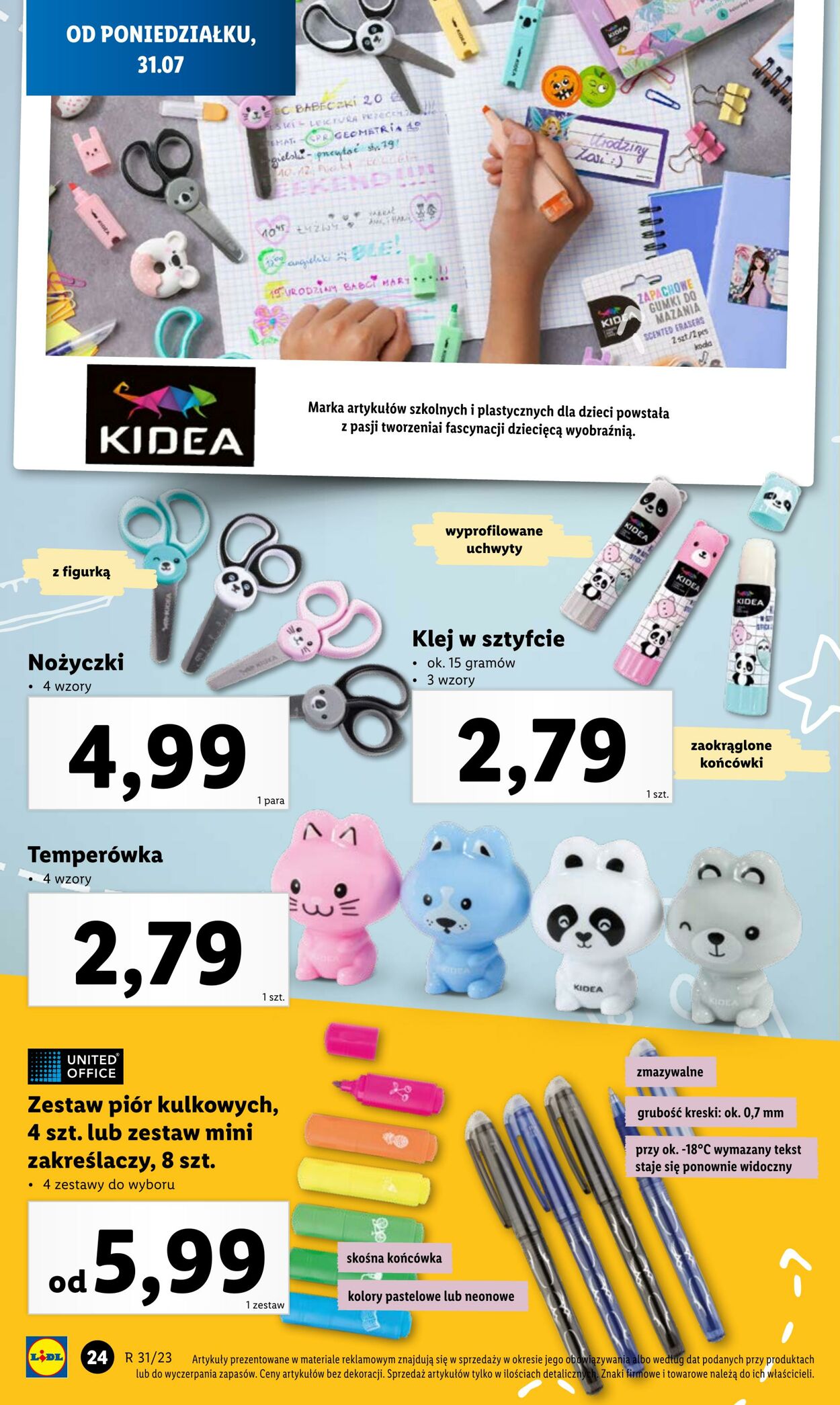 Gazetka Lidl 31.07.2023 - 05.08.2023