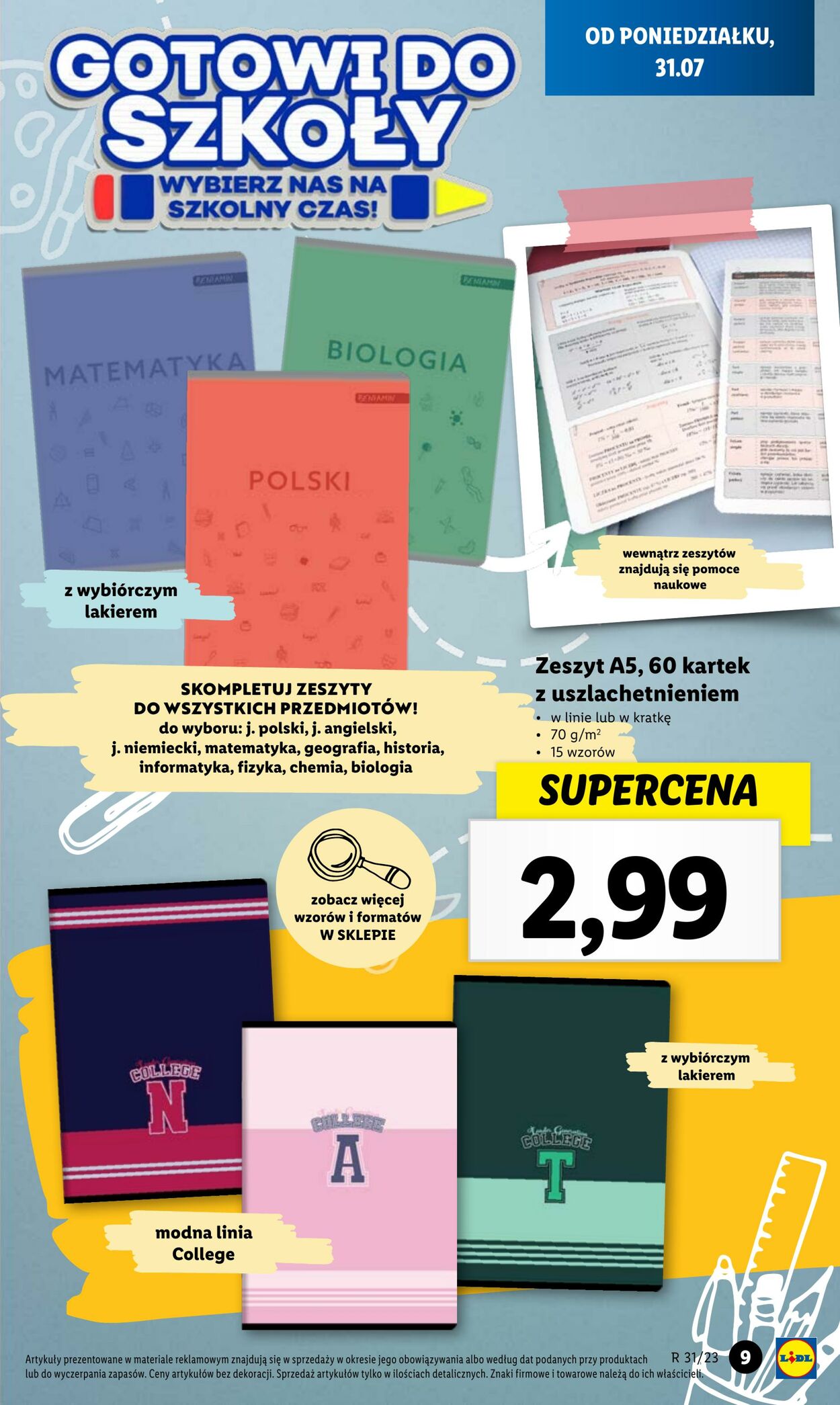 Gazetka Lidl 31.07.2023 - 05.08.2023