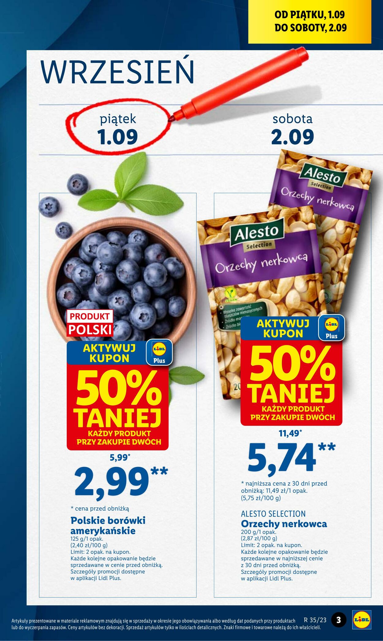 Gazetka Lidl 31.08.2023 - 02.09.2023