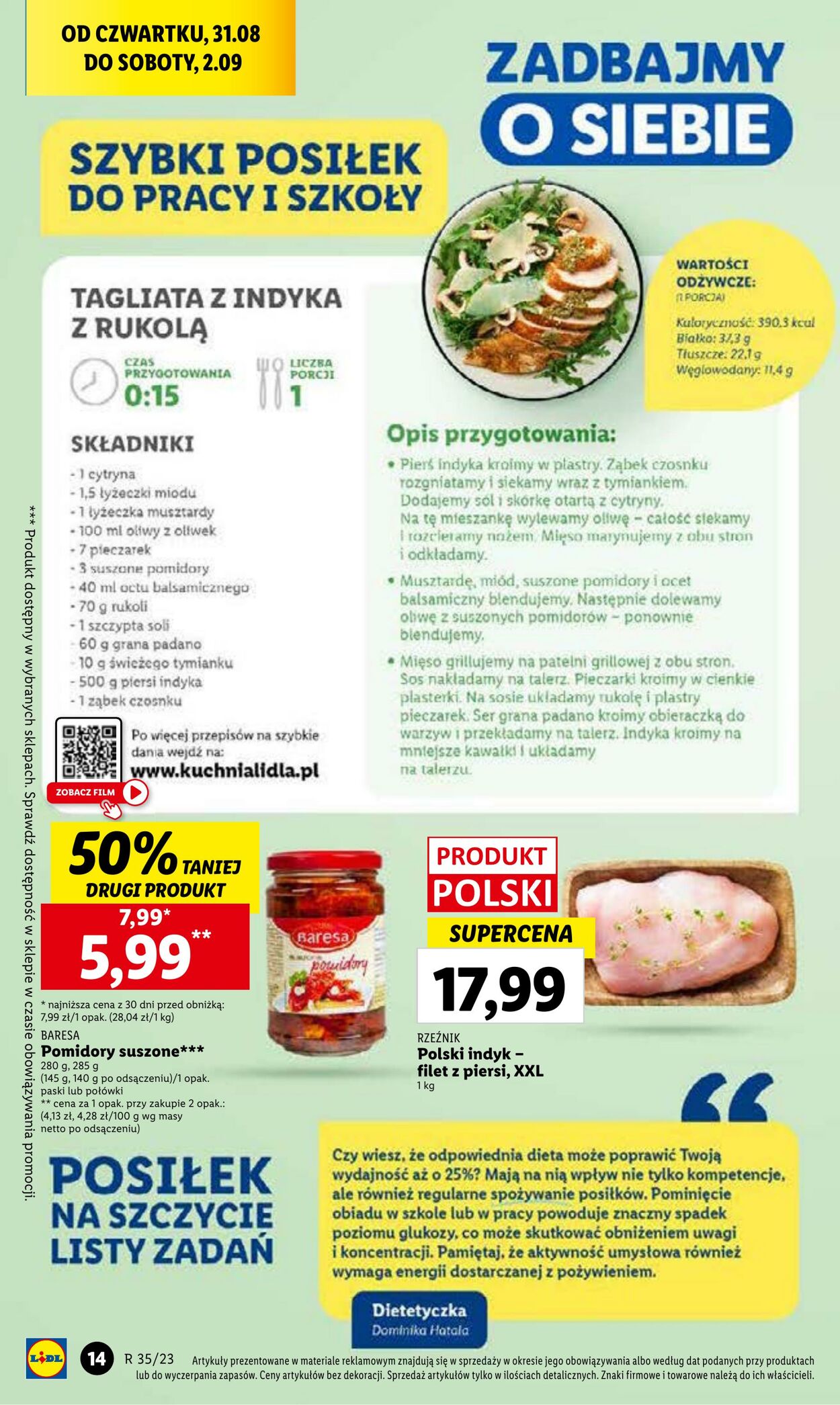 Gazetka Lidl 31.08.2023 - 02.09.2023