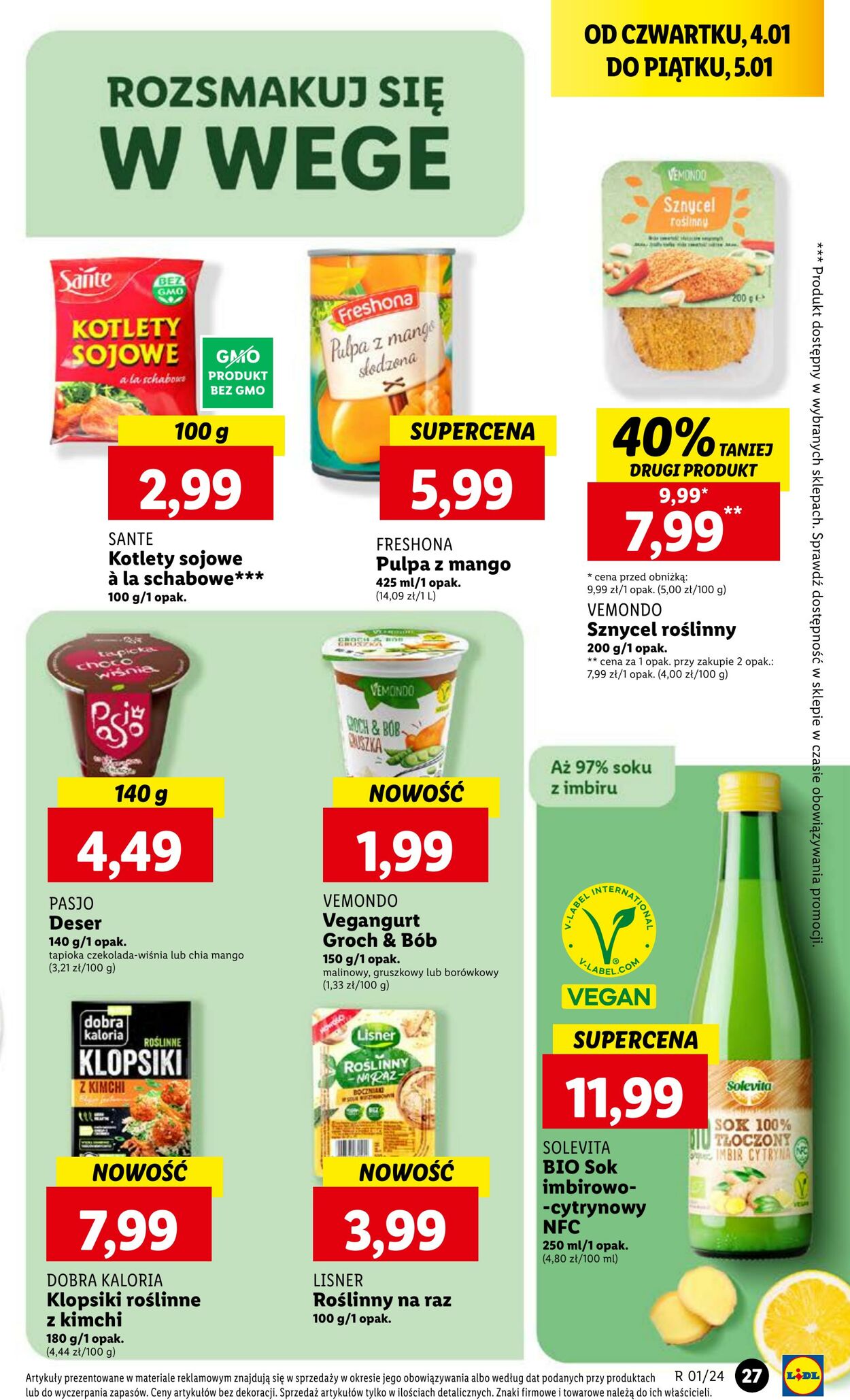 Gazetka Lidl 04.01.2024 - 05.01.2024