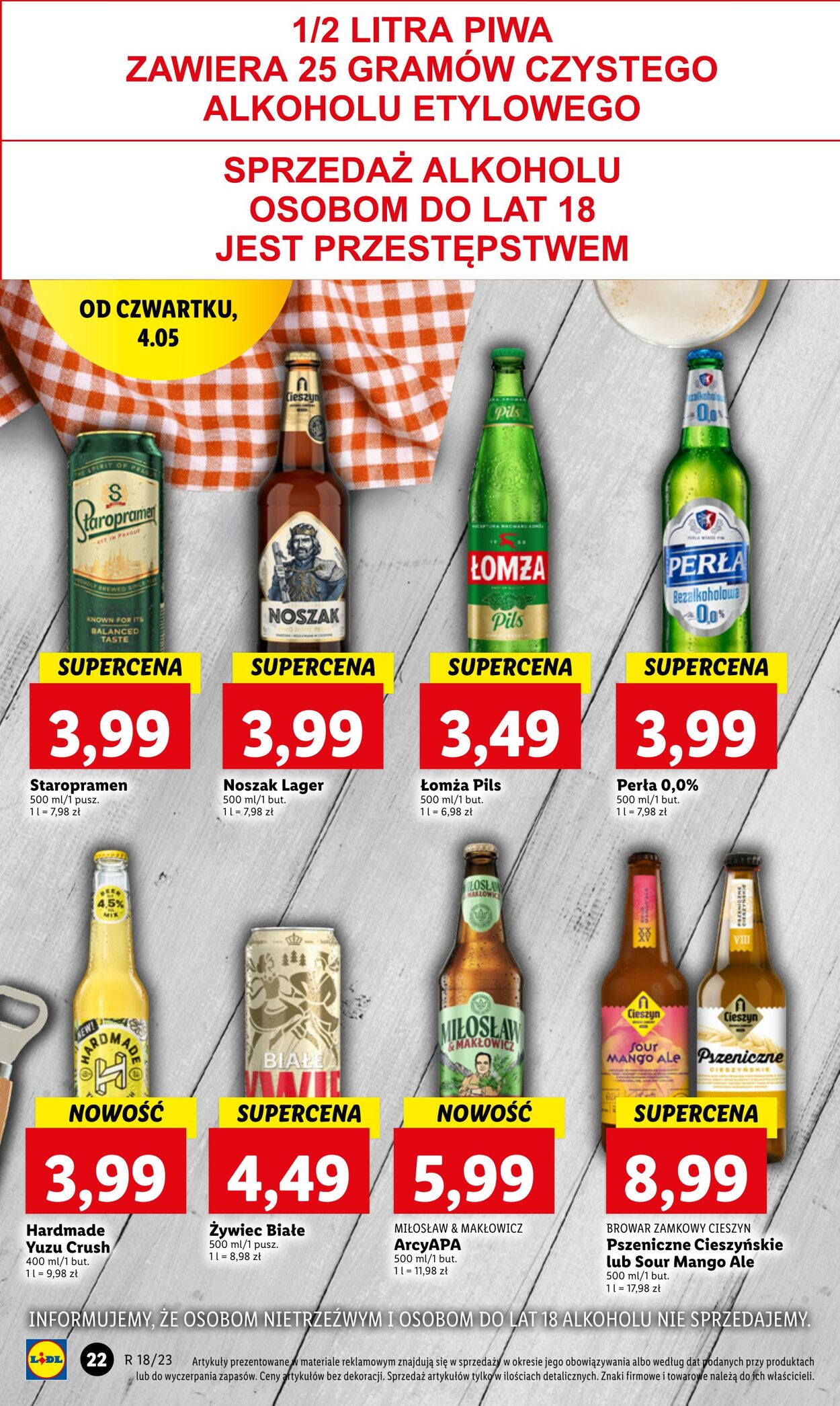 Gazetka Lidl 04.05.2023 - 06.05.2023