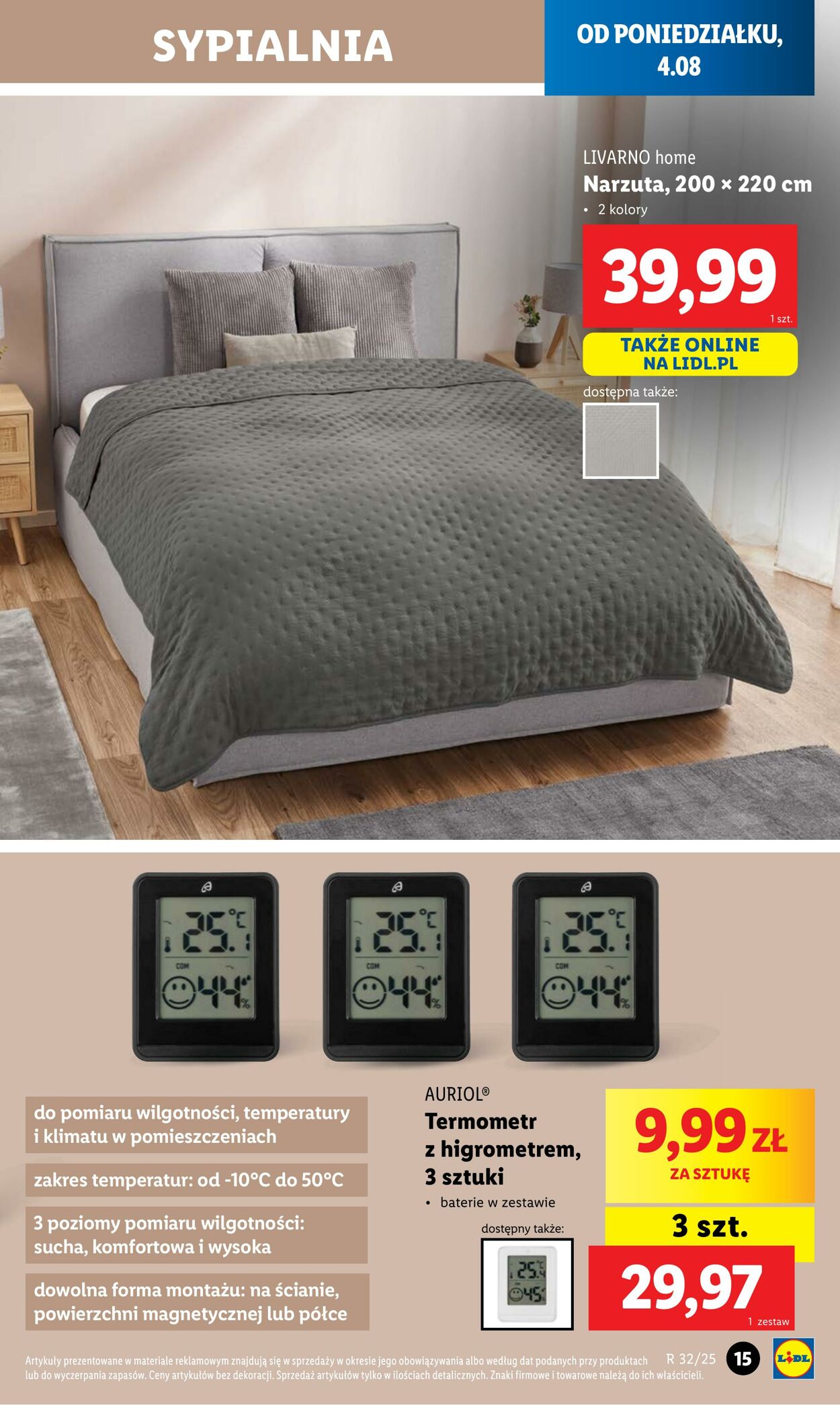 Gazetka Lidl 04.08.2025 - 10.08.2025