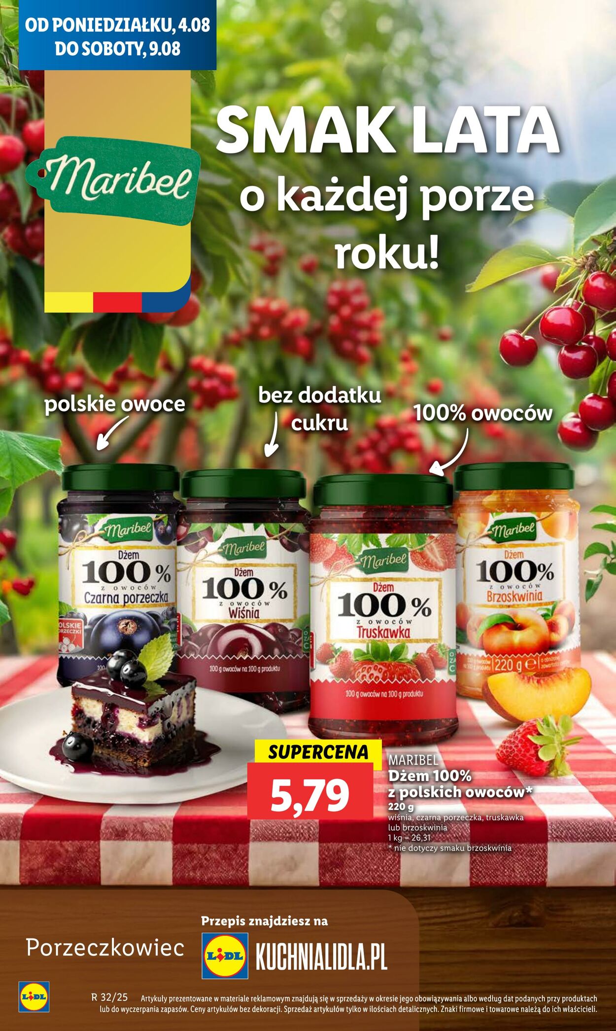 Gazetka Lidl 04.08.2025 - 06.08.2025