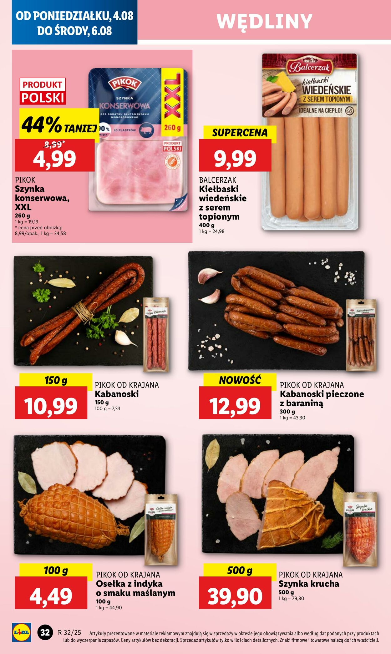 Gazetka Lidl 04.08.2025 - 06.08.2025