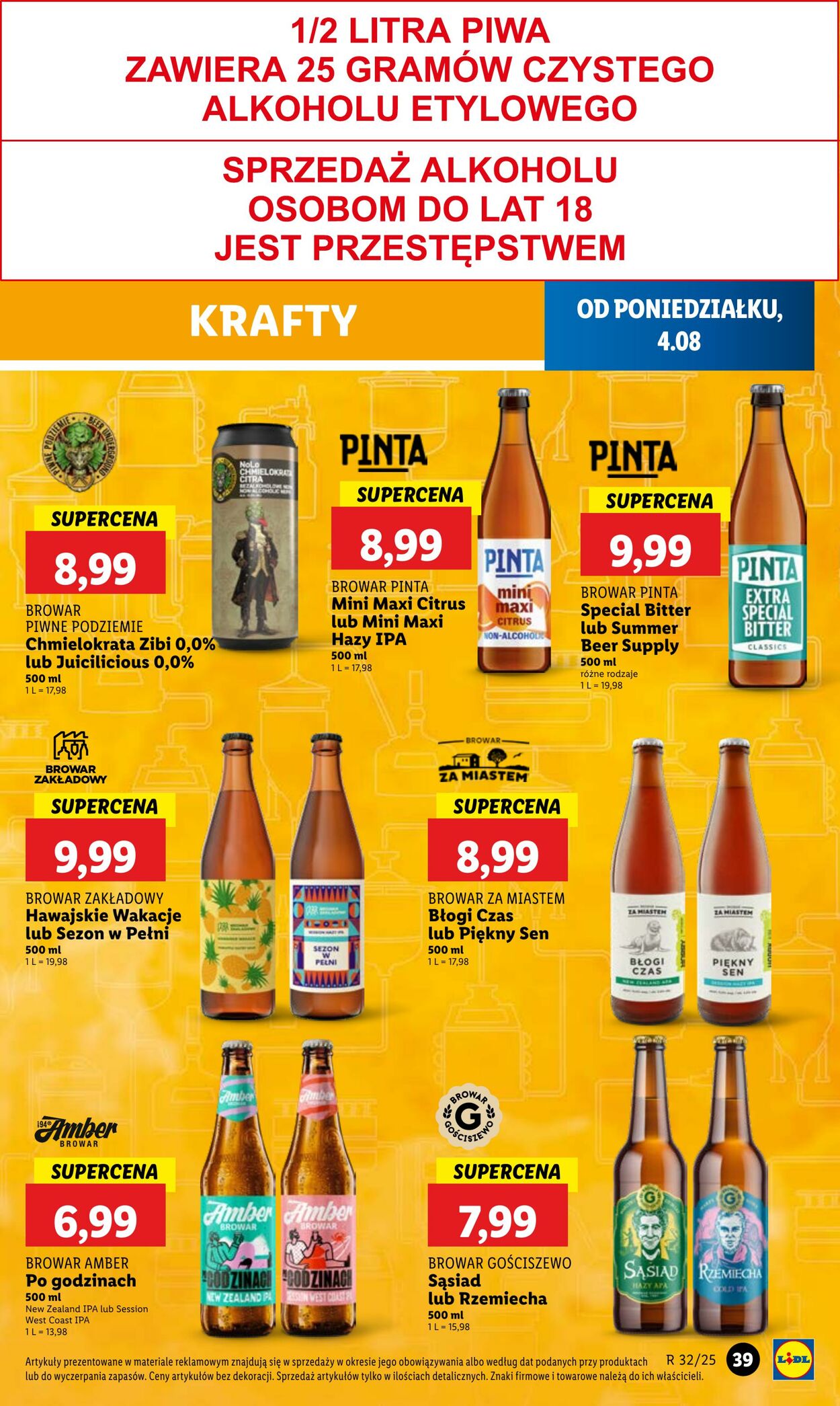 Gazetka Lidl 04.08.2025 - 06.08.2025