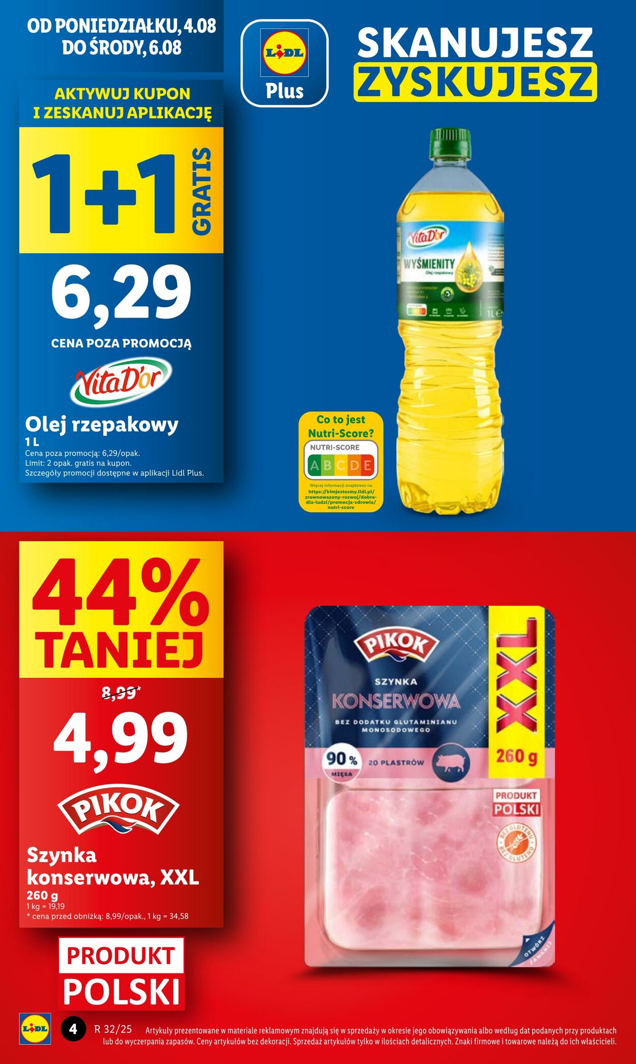 Gazetka Lidl 04.08.2025 - 06.08.2025