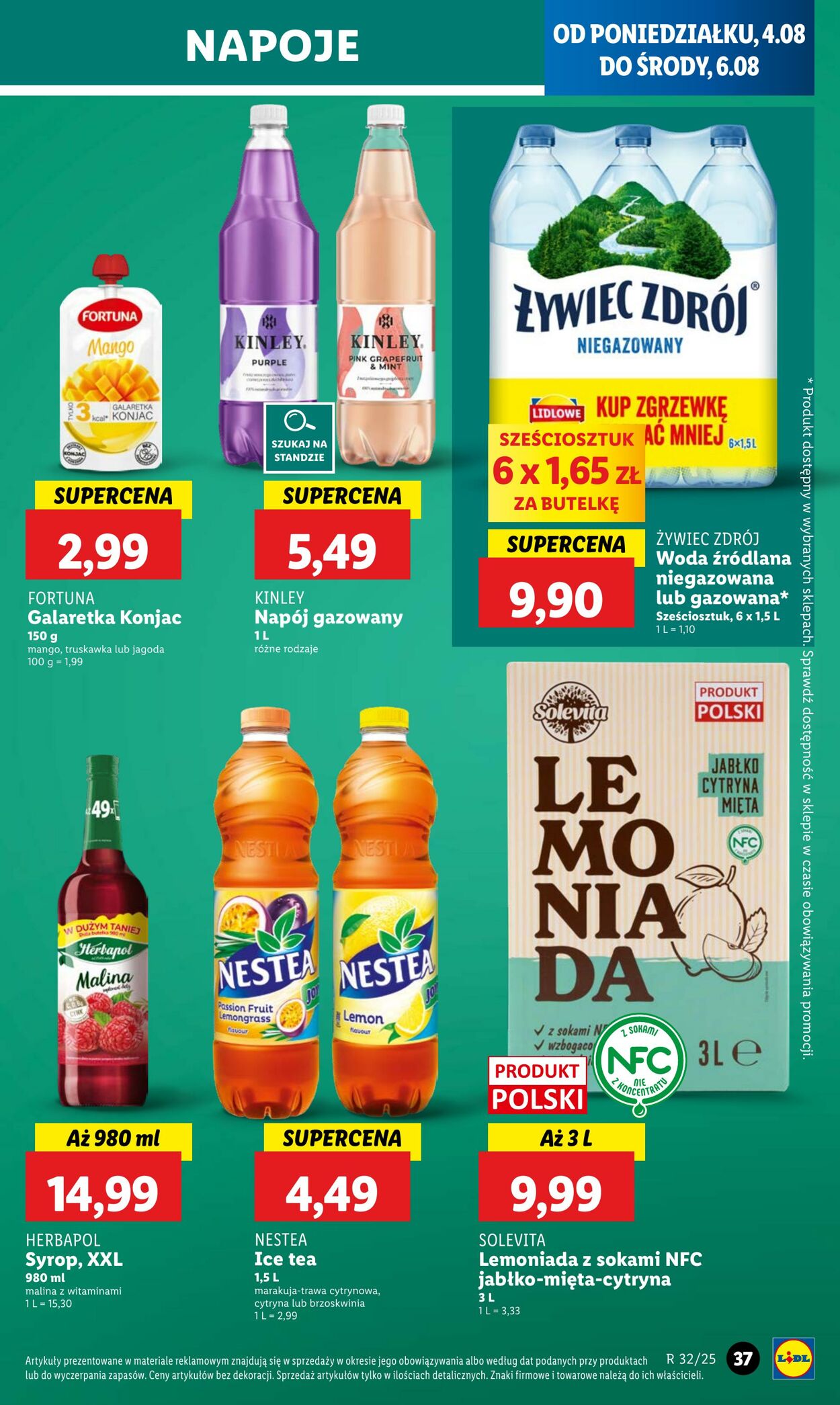Gazetka Lidl 04.08.2025 - 06.08.2025
