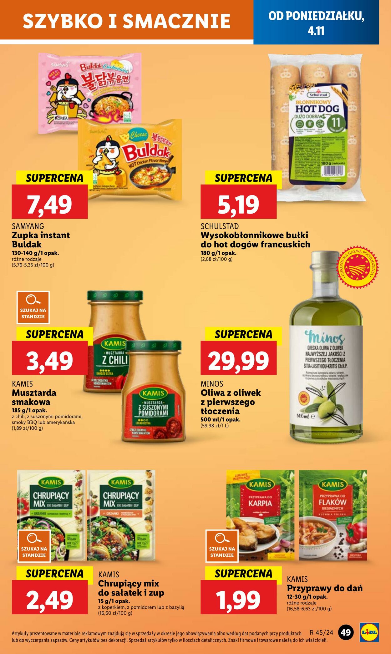 Gazetka Lidl 04.11.2024 - 06.11.2024