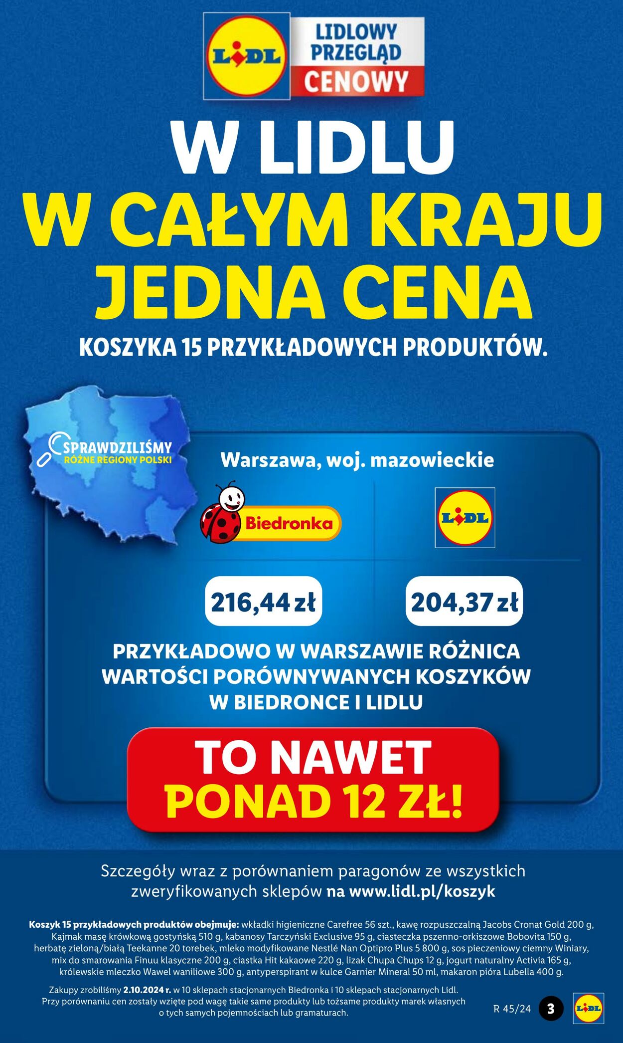 Gazetka Lidl 04.11.2024 - 06.11.2024