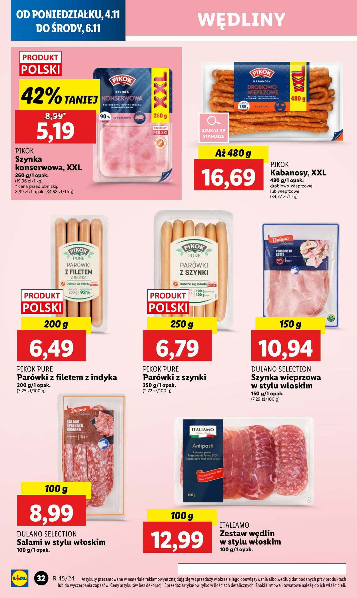 Gazetka Lidl 04.11.2024 - 06.11.2024