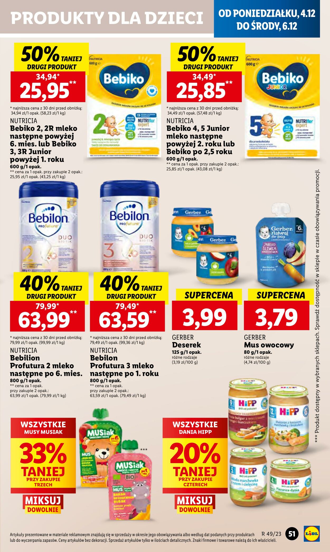 Gazetka Lidl 04.12.2023 - 06.12.2023