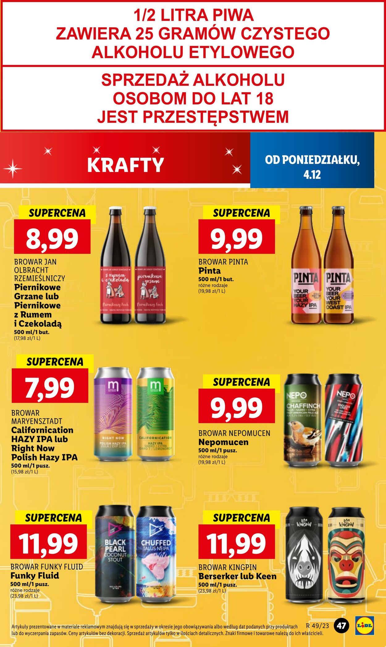 Gazetka Lidl 04.12.2023 - 06.12.2023