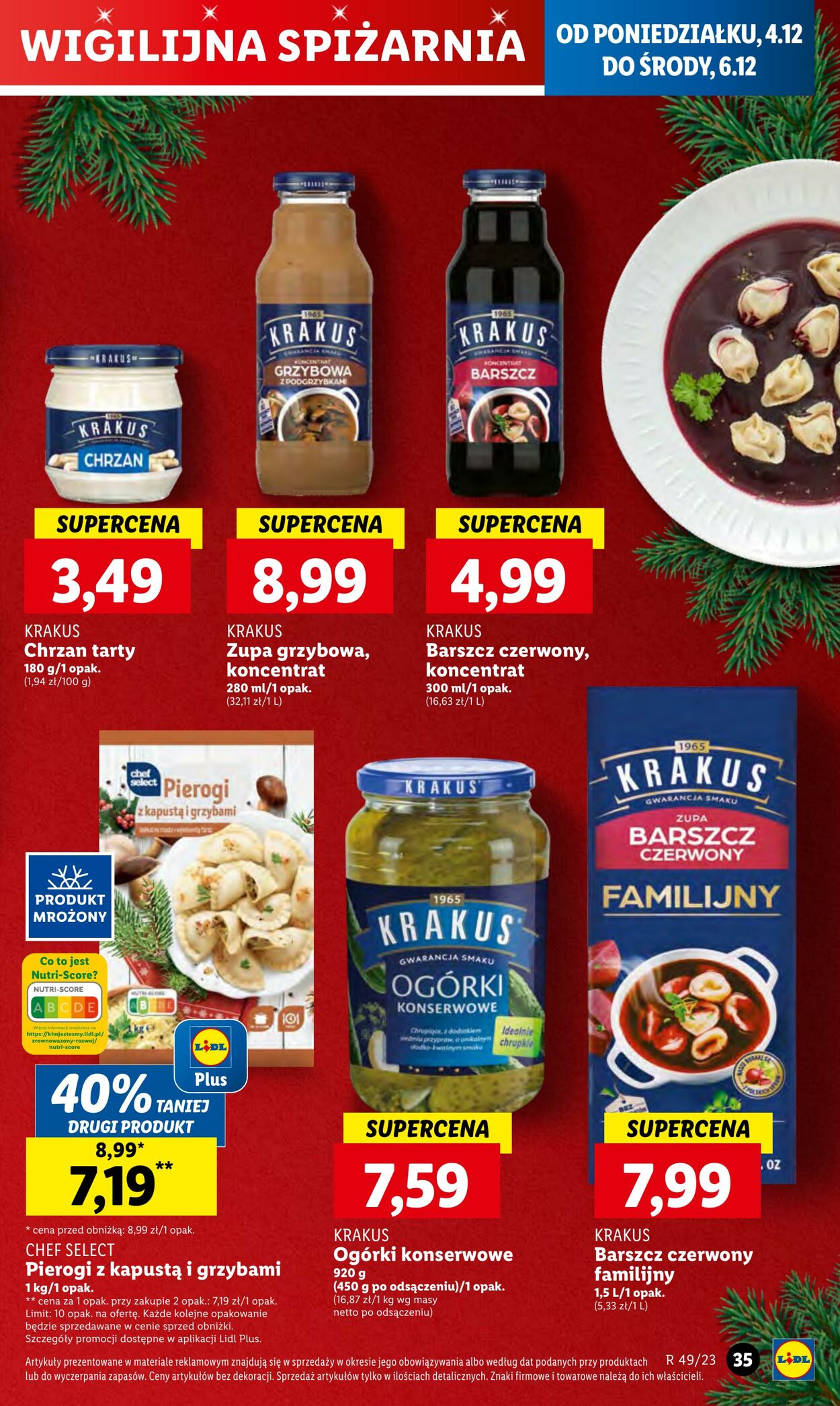 Gazetka Lidl 04.12.2023 - 06.12.2023