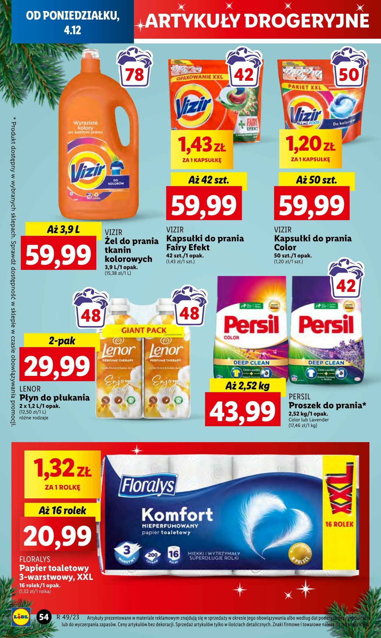 Gazetka Lidl 04.12.2023 - 06.12.2023