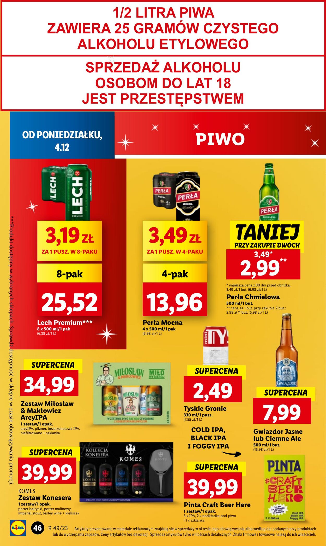 Gazetka Lidl 04.12.2023 - 06.12.2023