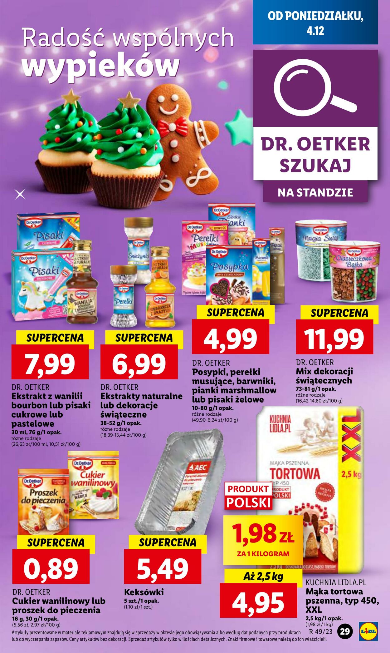 Gazetka Lidl 04.12.2023 - 06.12.2023