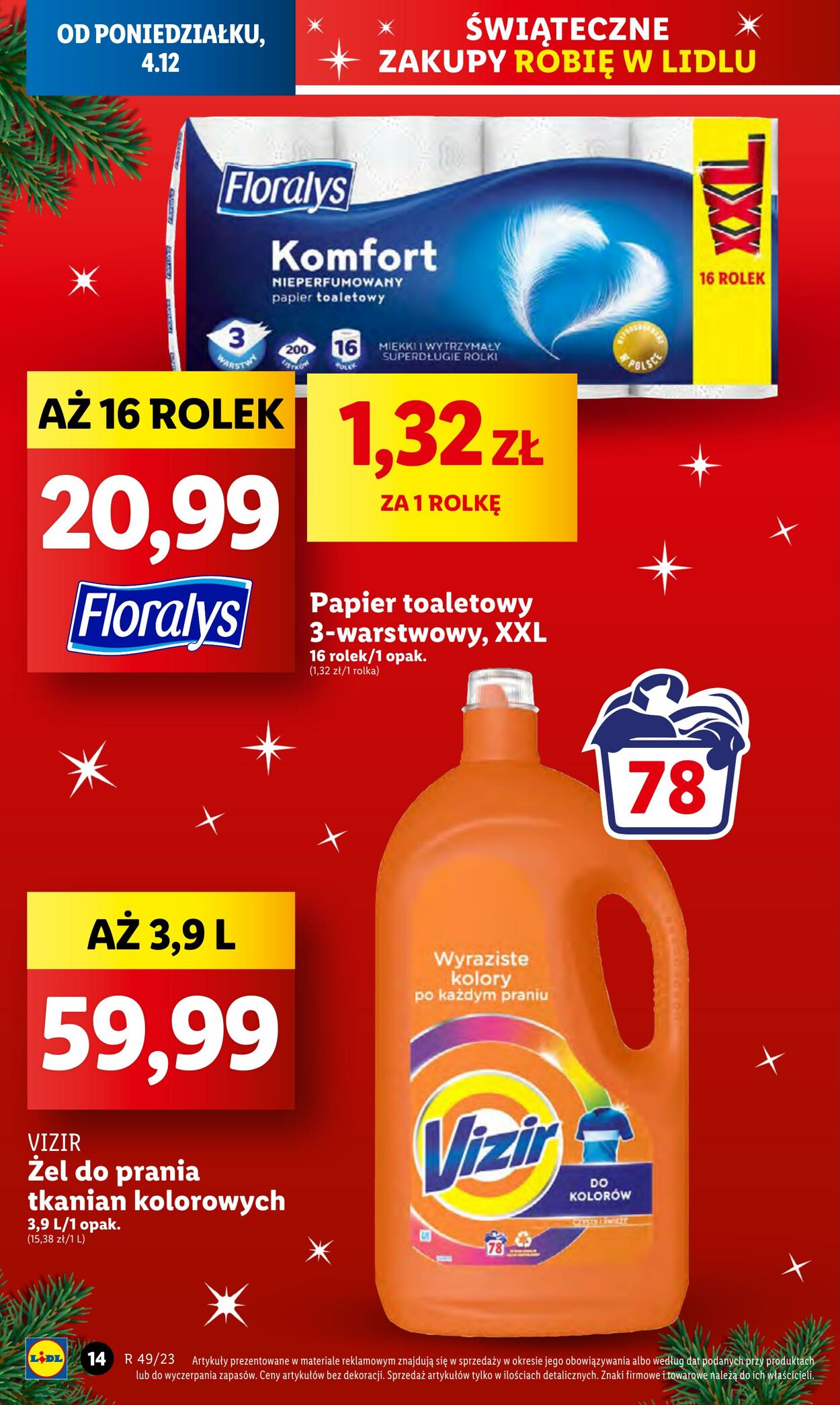 Gazetka Lidl 04.12.2023 - 06.12.2023