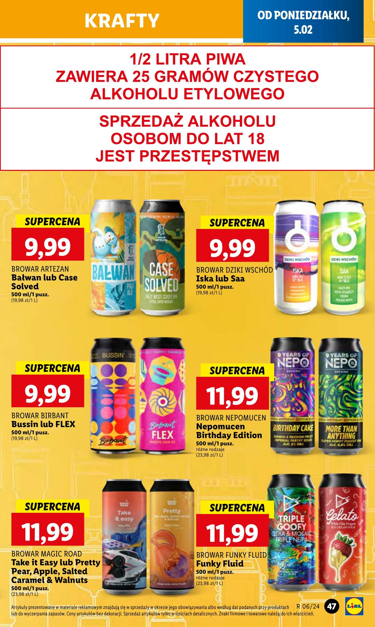 Gazetka Lidl 05.02.2024 - 07.02.2024