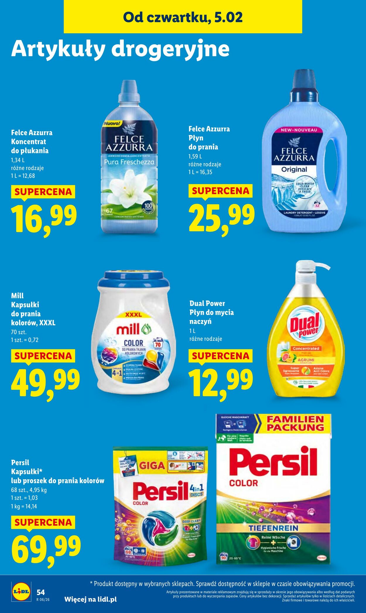 Gazetka Lidl 05.02.2026 - 07.02.2026