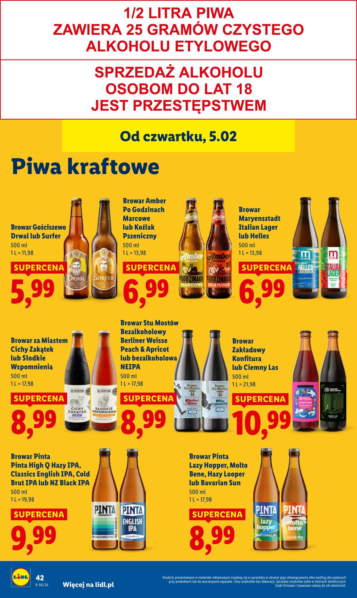 Gazetka Lidl 05.02.2026 - 07.02.2026