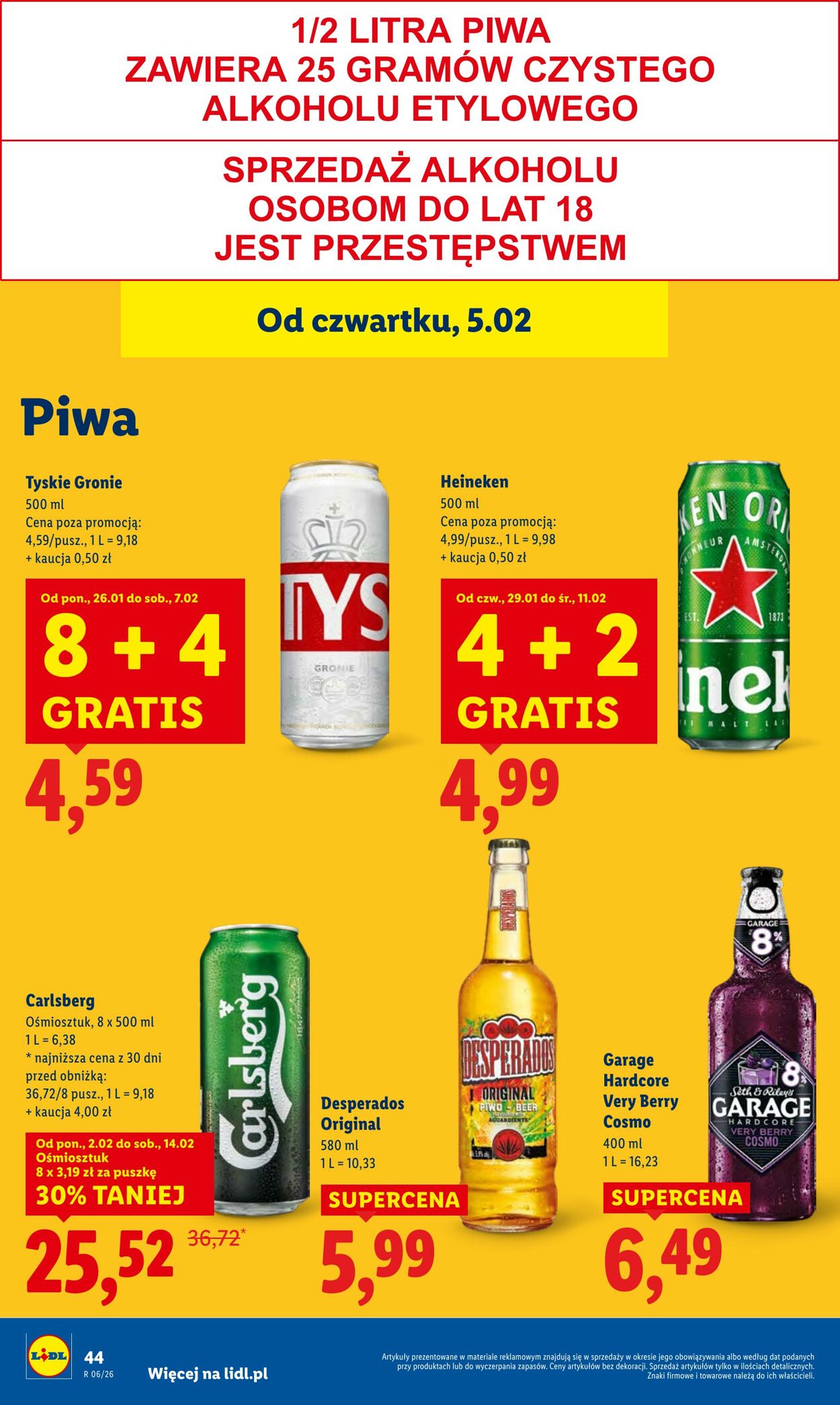 Gazetka Lidl 05.02.2026 - 07.02.2026