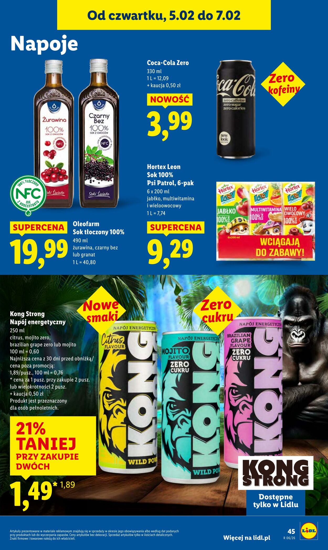 Gazetka Lidl 05.02.2026 - 07.02.2026