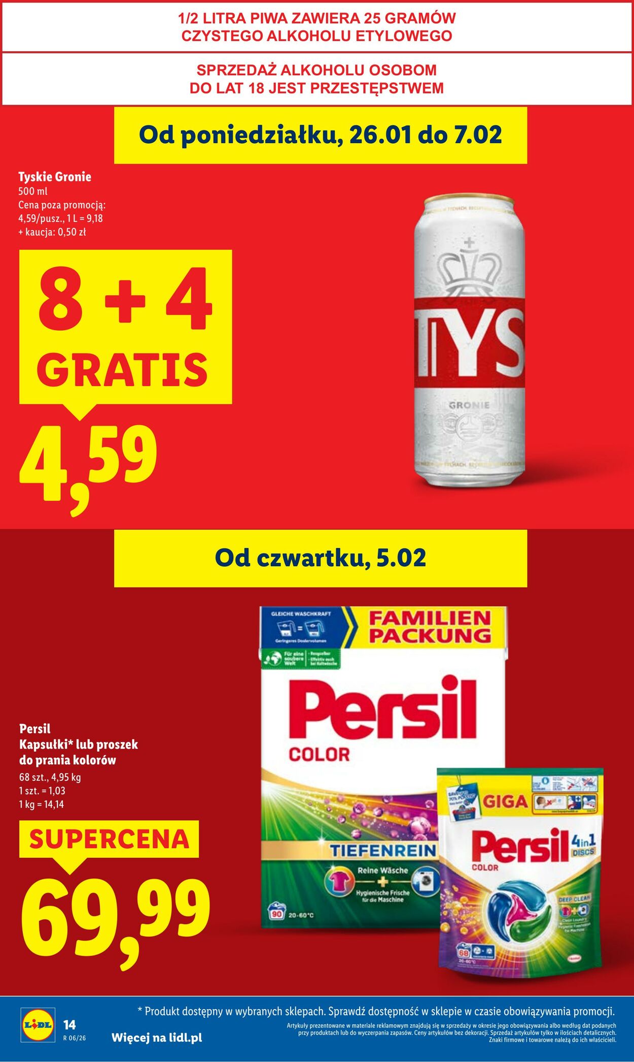 Gazetka Lidl 05.02.2026 - 07.02.2026