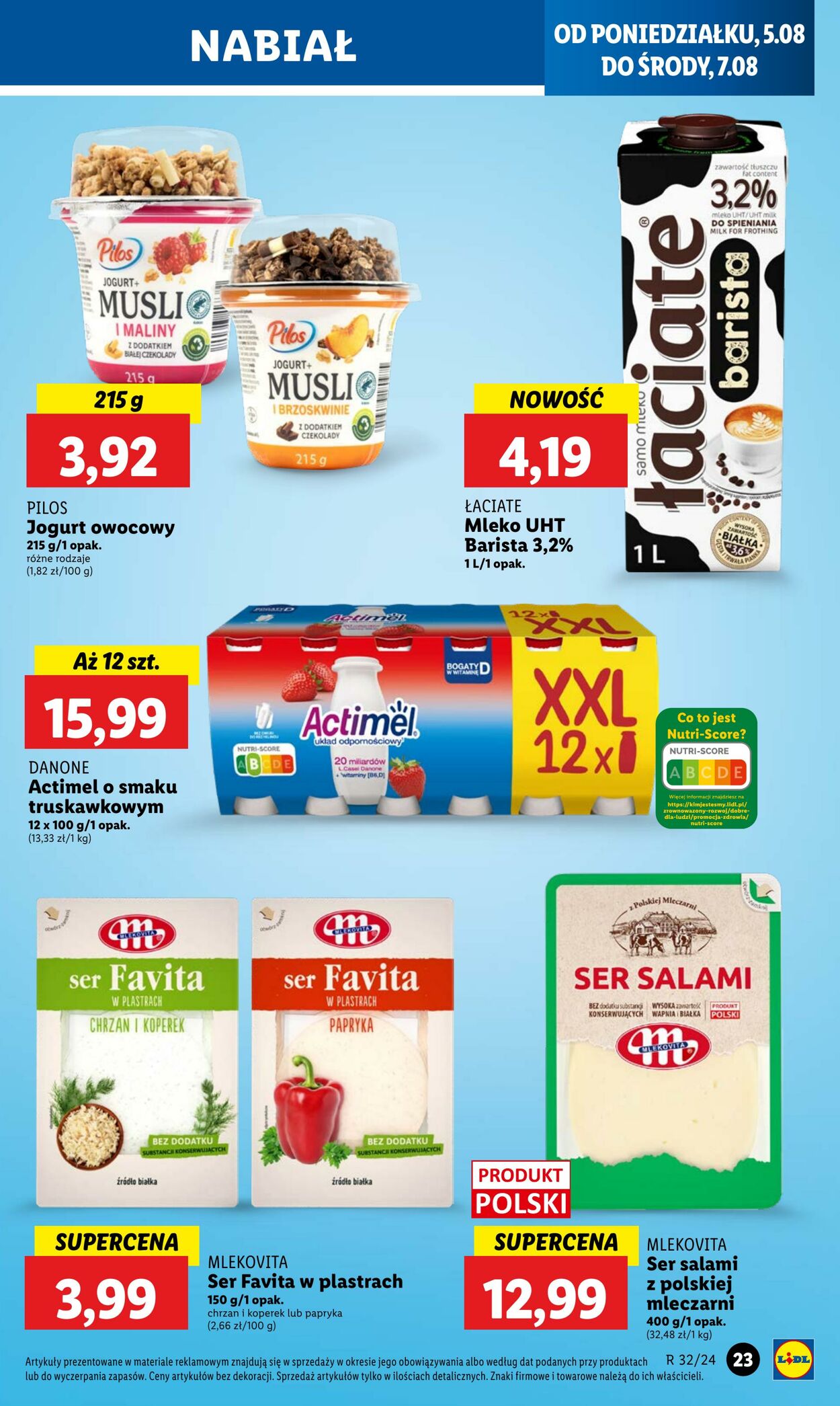 Gazetka Lidl 05.08.2024 - 07.08.2024