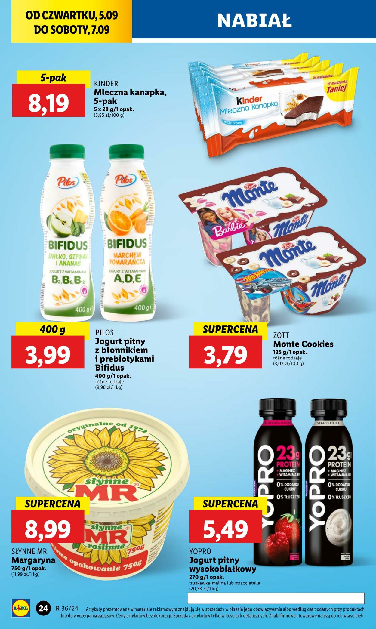 Gazetka Lidl 05.09.2024 - 07.09.2024