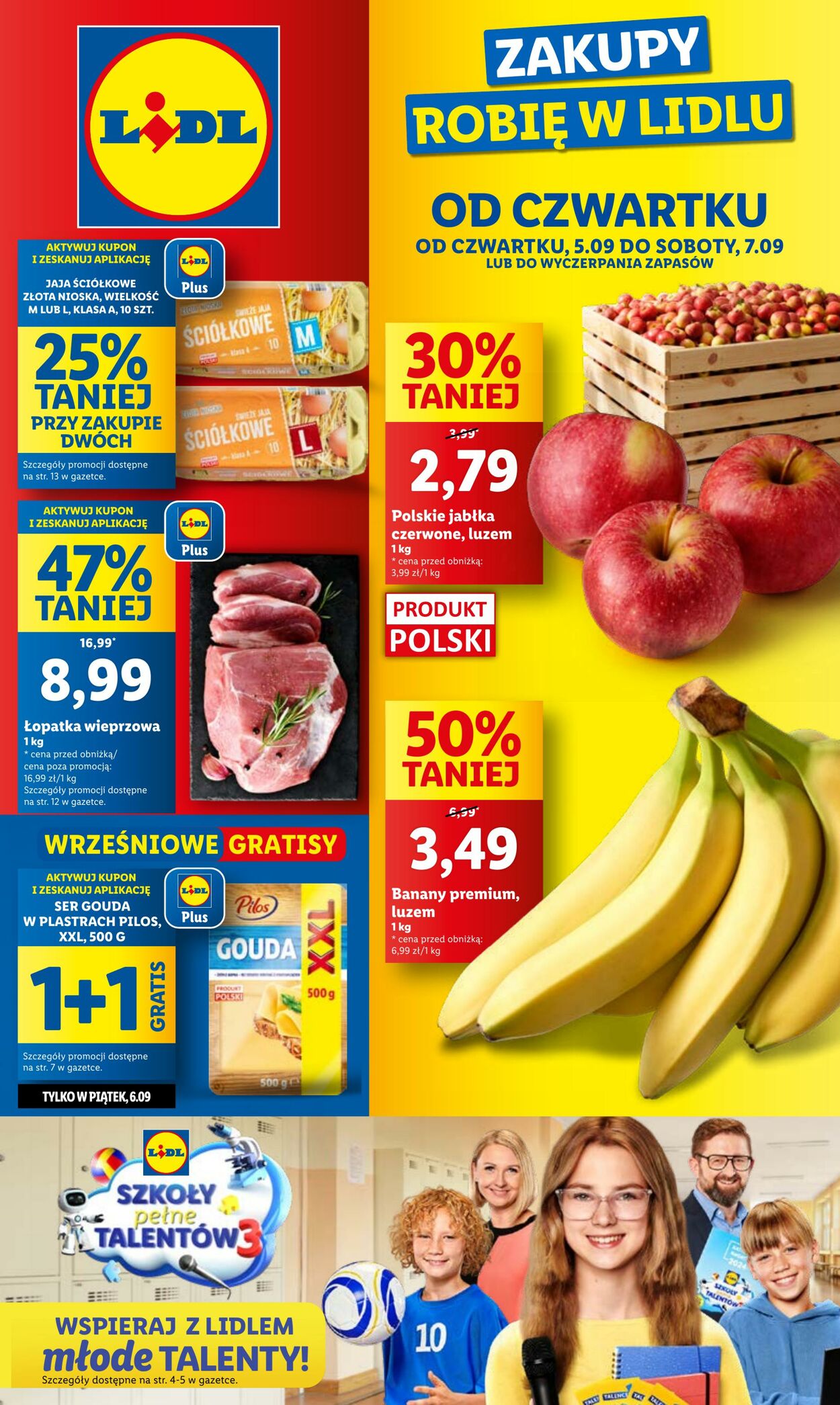 Gazetka Lidl - OFERTA WAŻNA OD 5.09 DO 7.09 5 wrz, 2024 - 7 wrz, 2024