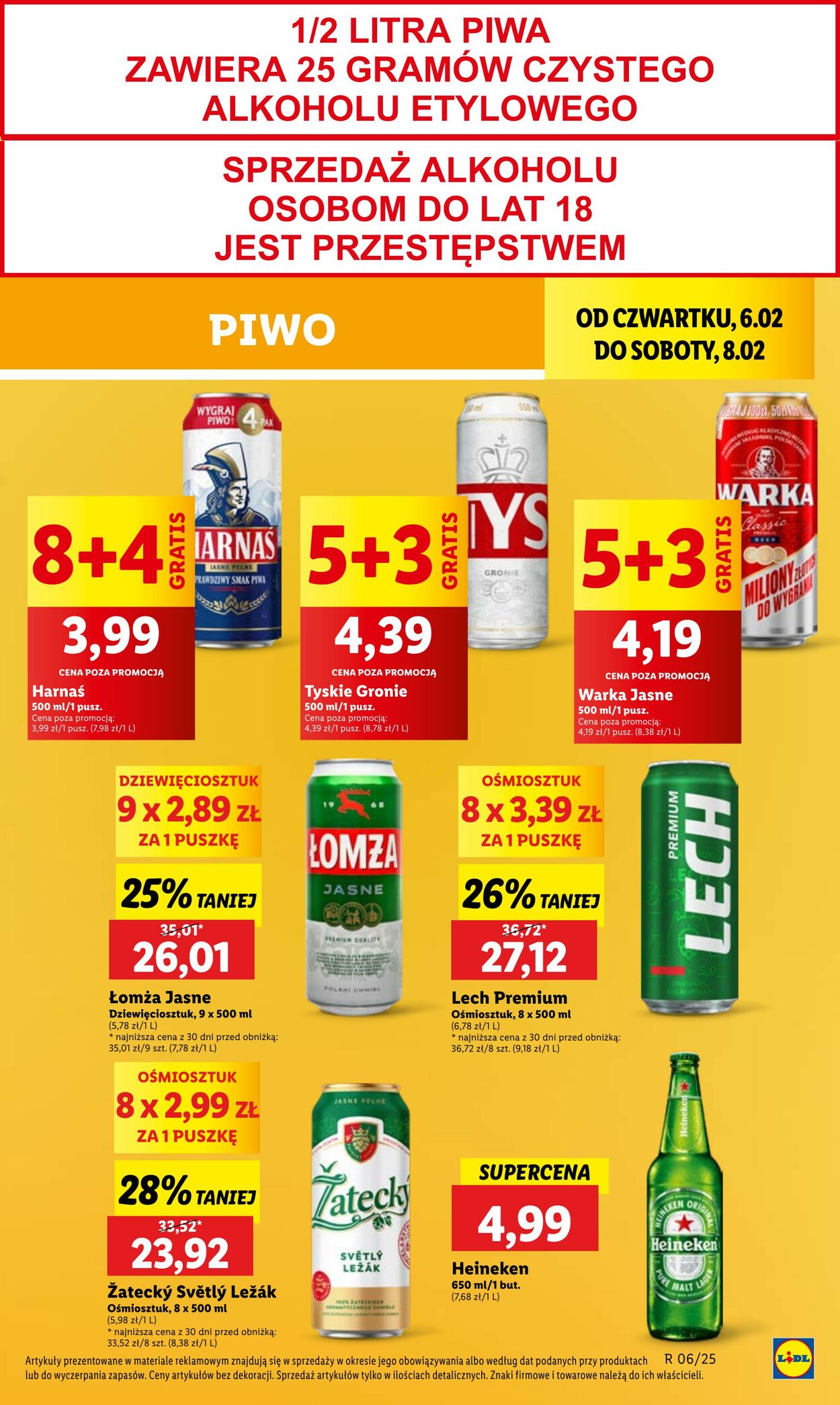 Gazetka Lidl 06.02.2025 - 08.02.2025